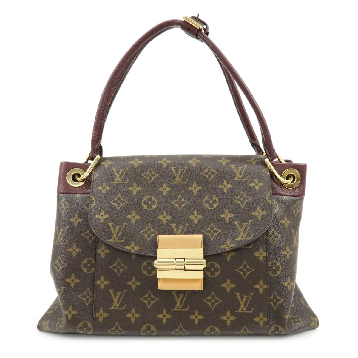 Louis Vuitton Olympe Monogram Canvas Brown Canvas Handbag (Pre-Owned)