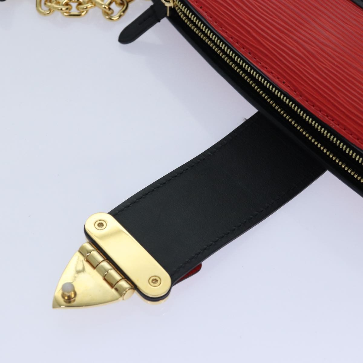 Louis Vuitton Trunk Clutch Epi Leather Red Leather Shoulder Bag Bag (Pre-Owned)