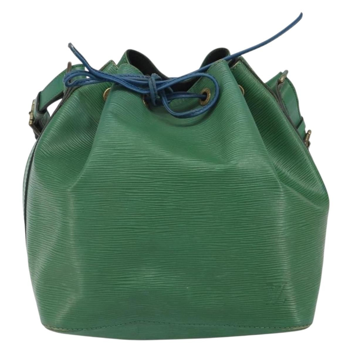Louis Vuitton Petit Noe Epi Leather Green Leather Shoulder Bag Bag (Pre-Owned)