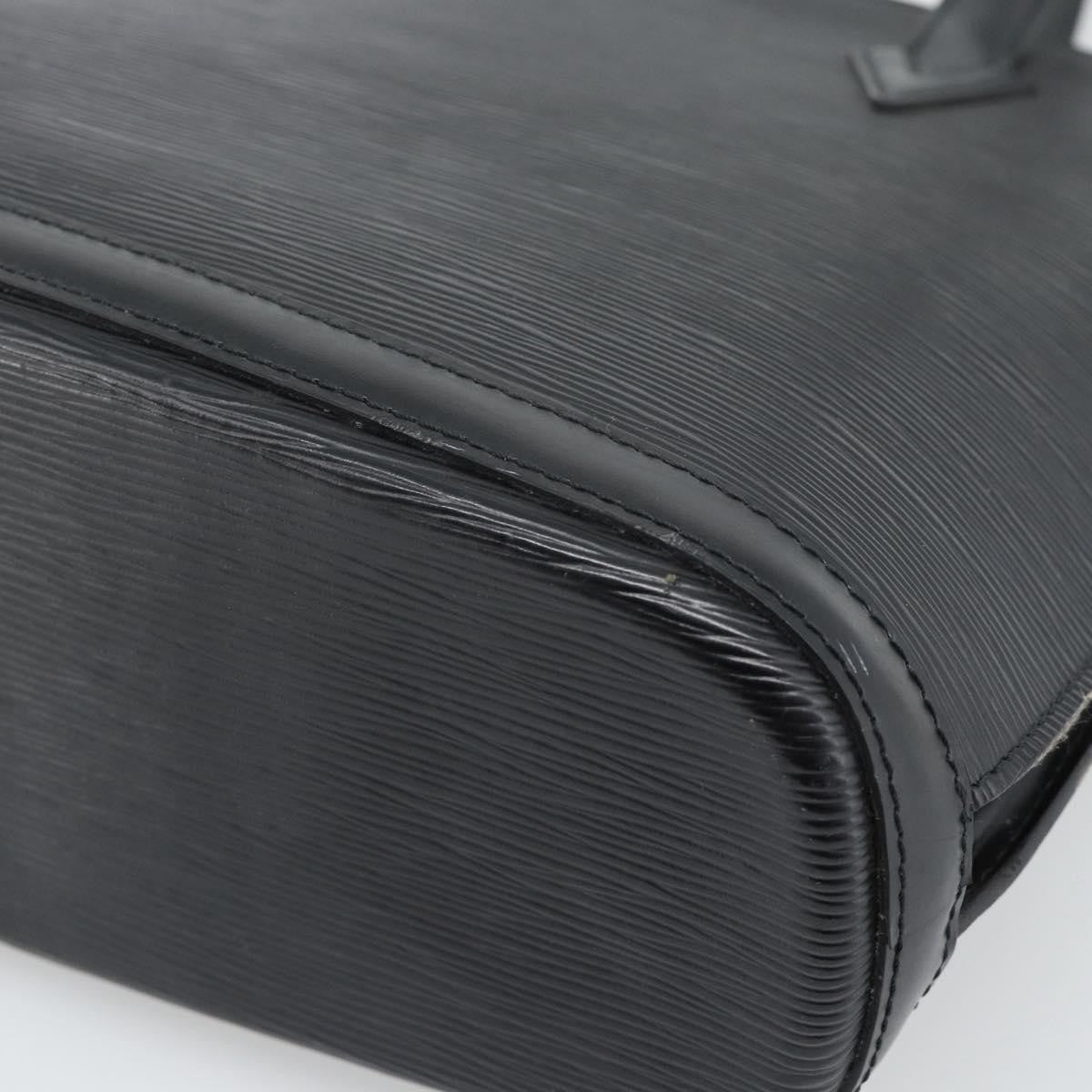 Louis Vuitton Lussac Epi Leather Black Leather Handbag (Pre-Owned)