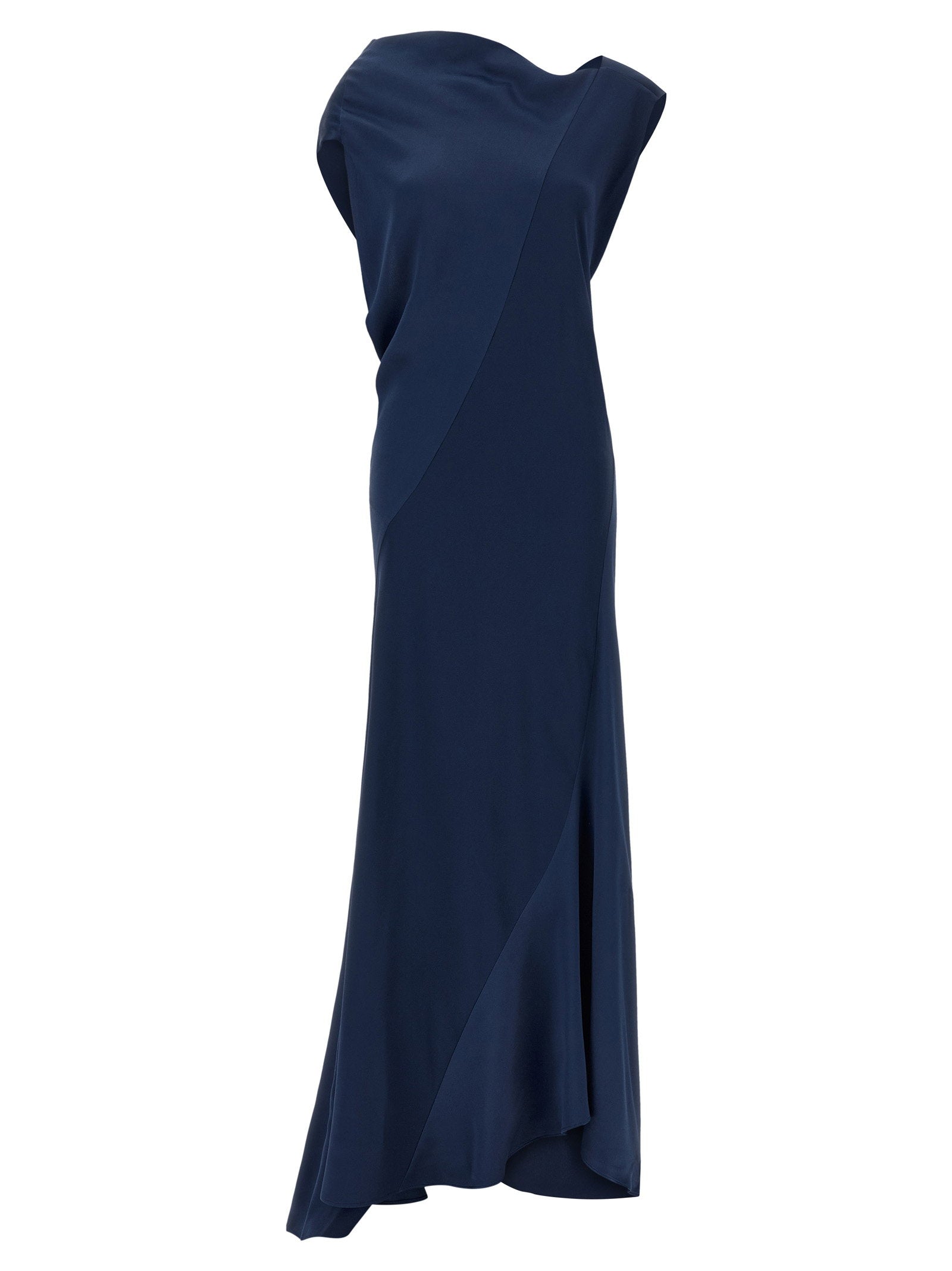 Alberta Ferretti Women's Draped Asymmetrical Dress