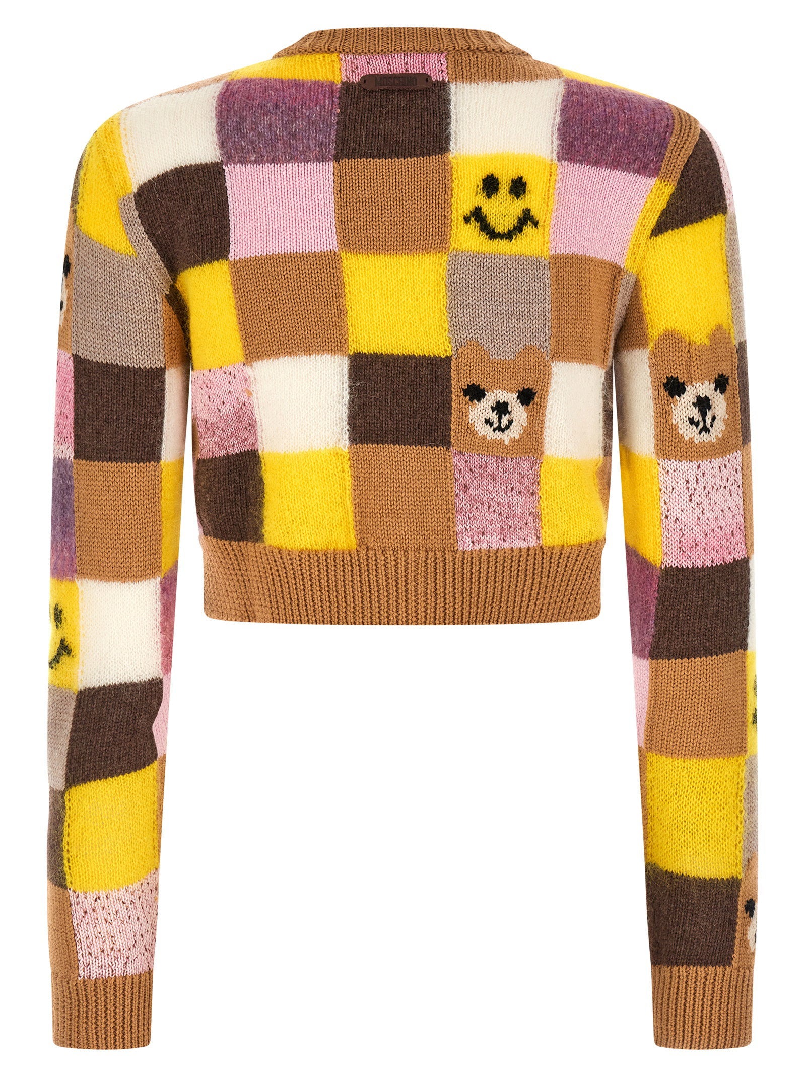 Smiley® E Moschino Women's Teddy Bear Cardigan