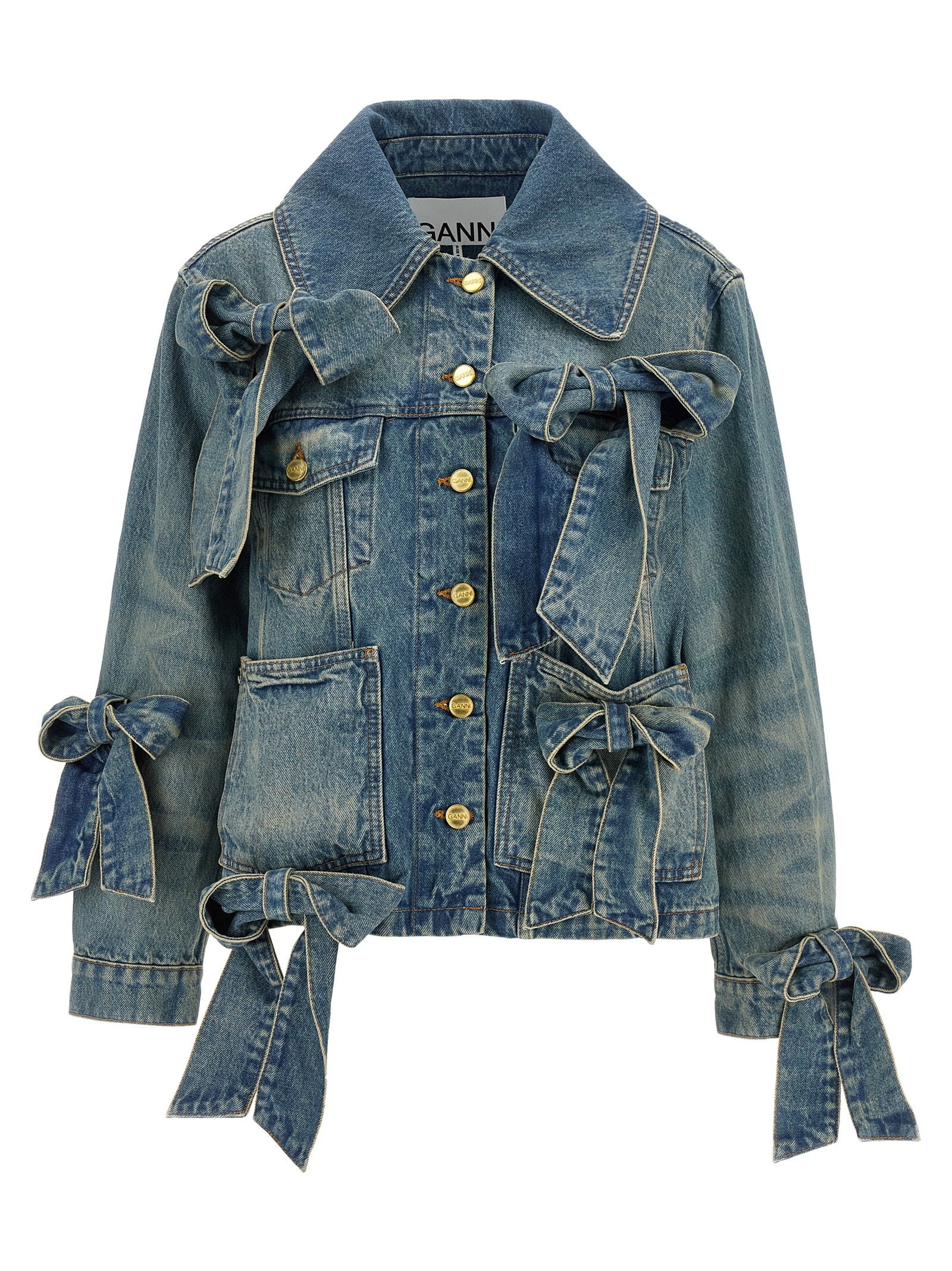 Ganni Women's Light Rigid Denim Jacket