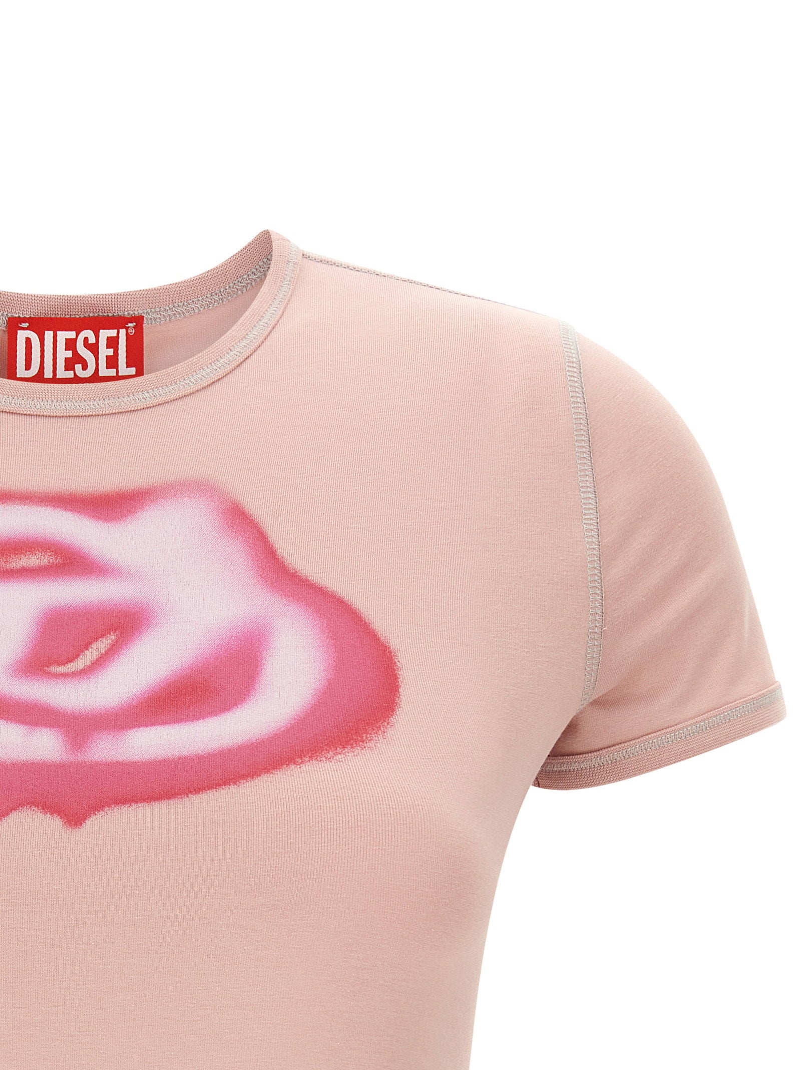 Diesel Women's T-Uncuties-Long-S3 T-Shirt