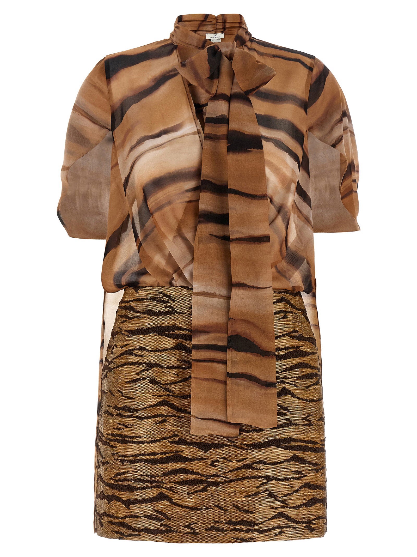 Elisabetta Franchi Women's Animal Dress