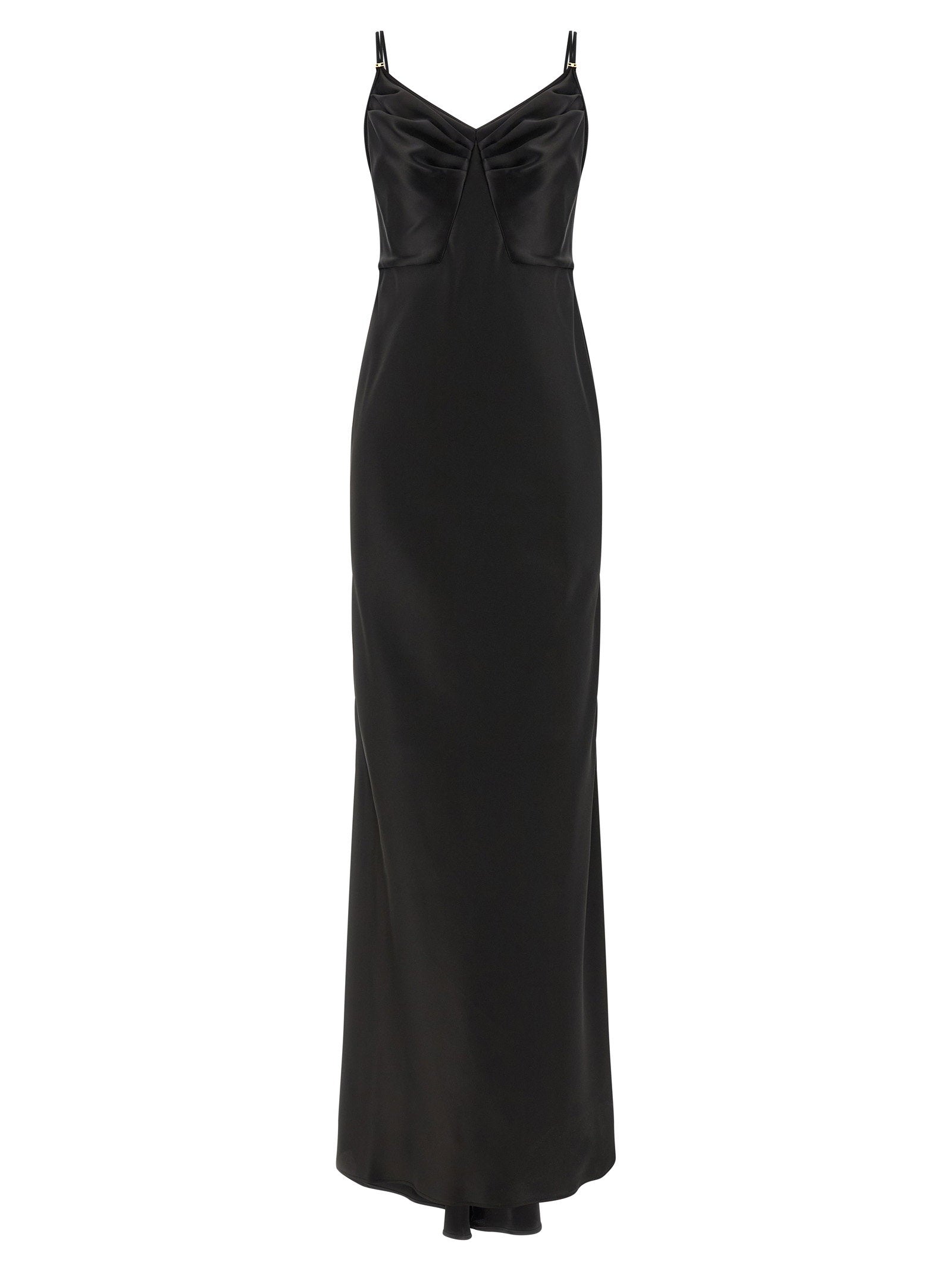 Elisabetta Franchi Women's Red Carpet Satin Dress