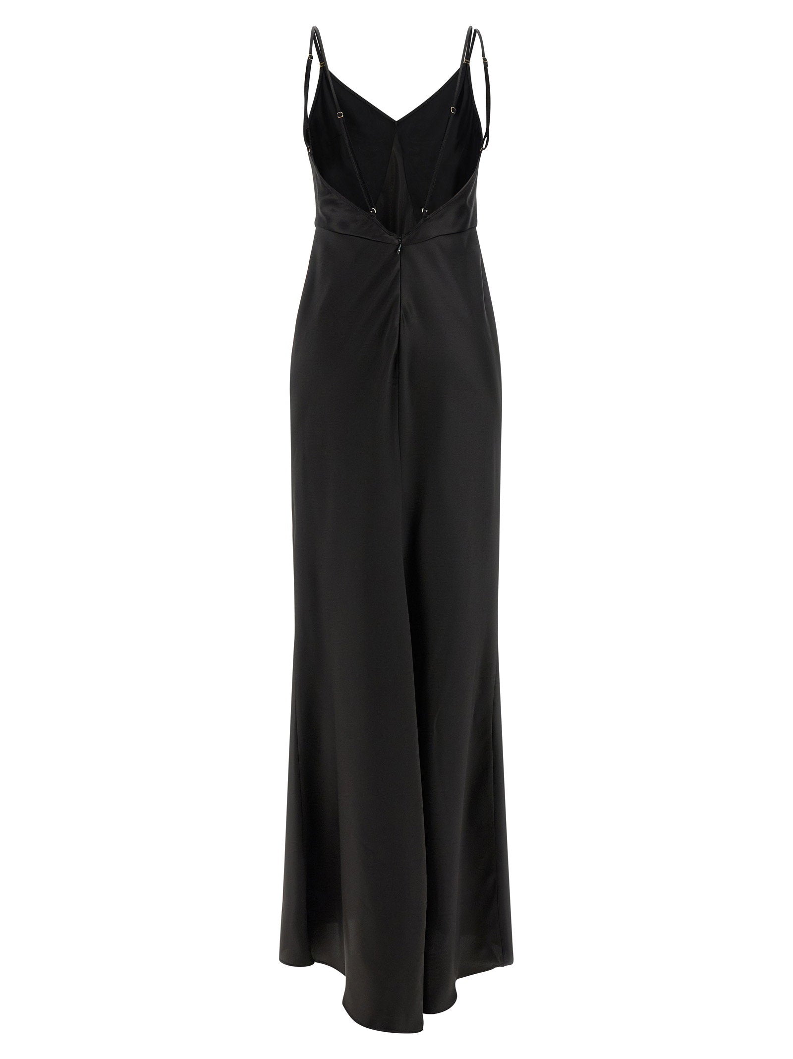 Elisabetta Franchi Women's Red Carpet Satin Dress