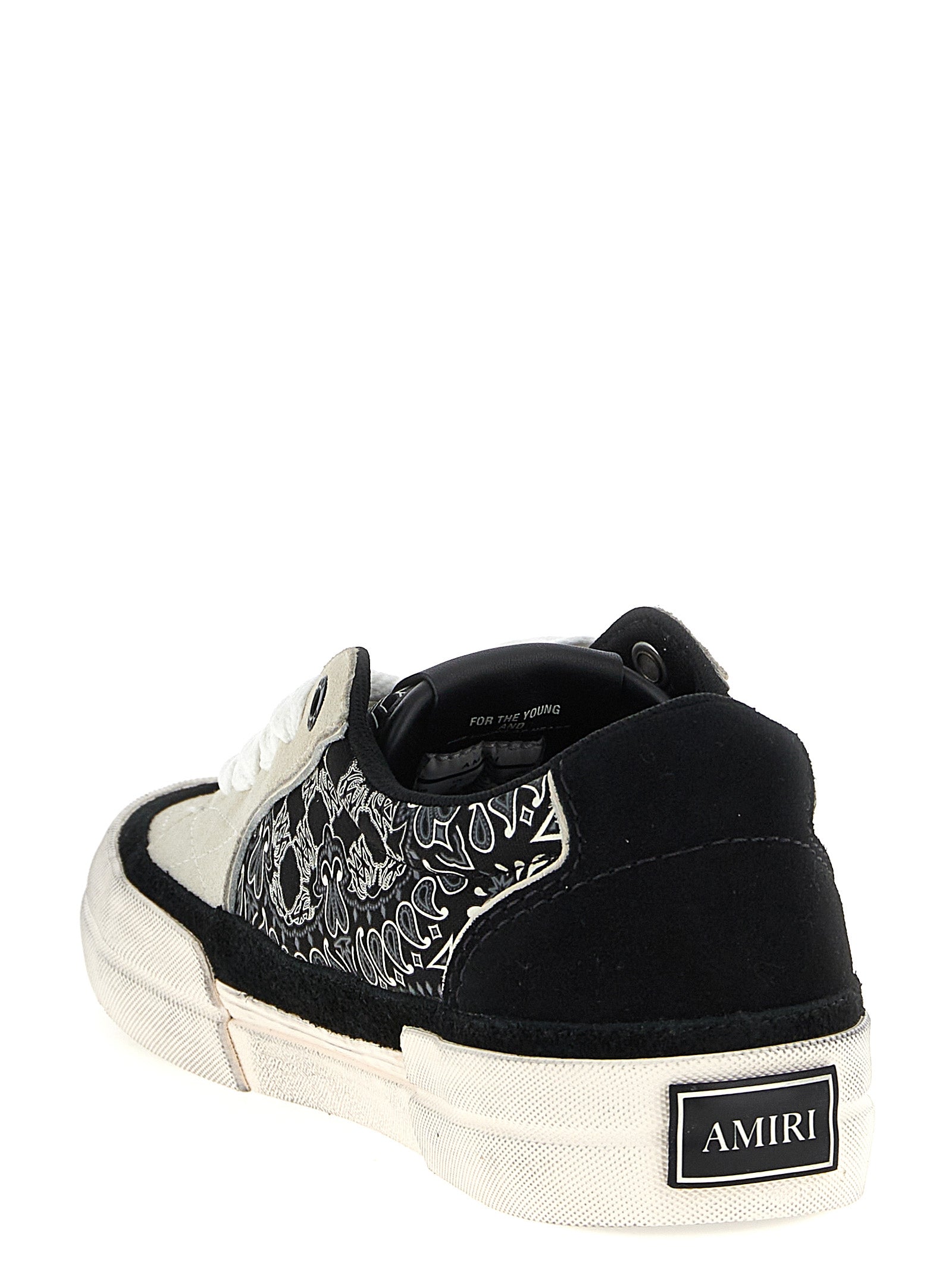 Amiri Men's Bandana Sunset Skate Sneakers