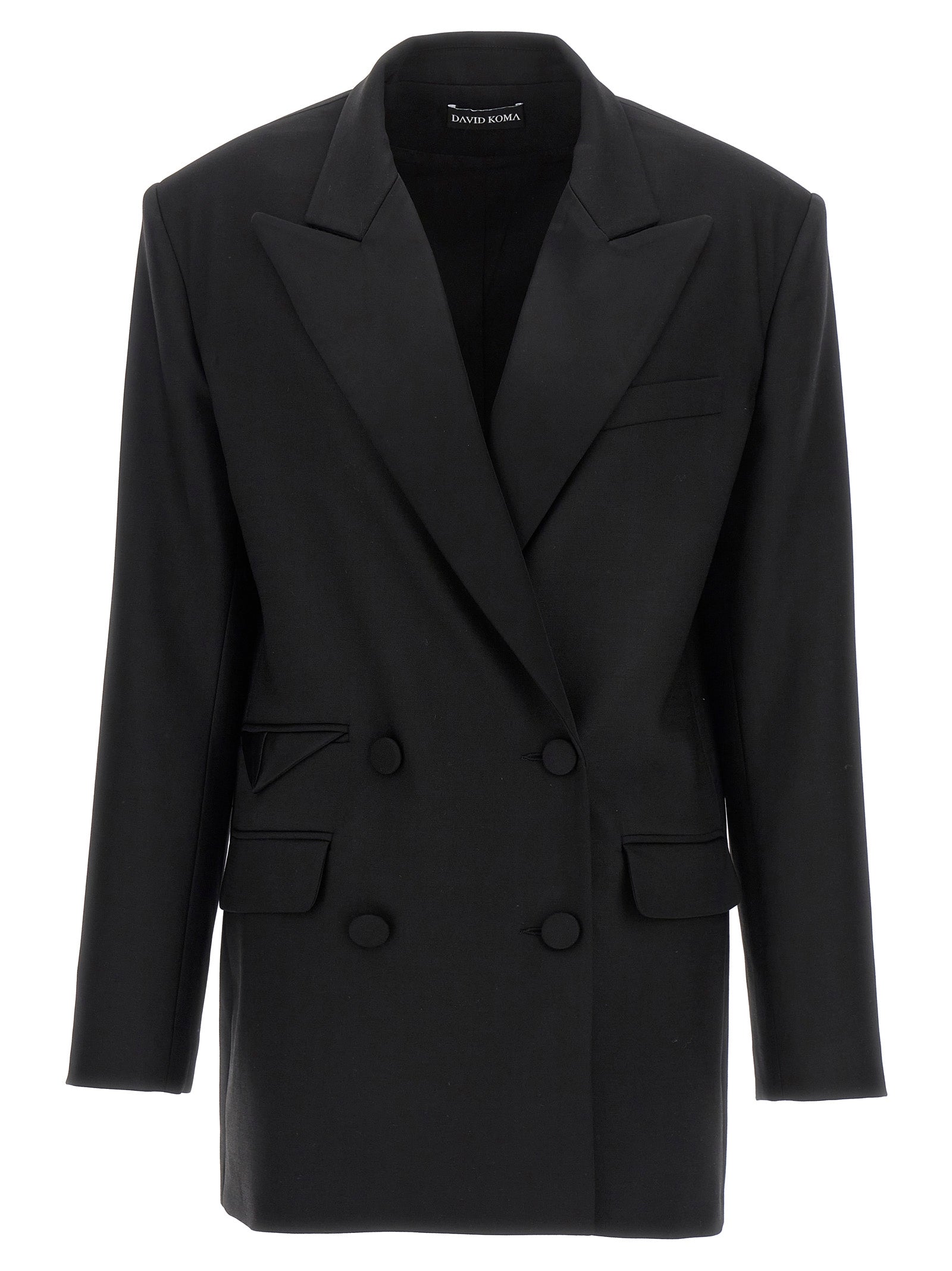 David Koma Women's Tailored Tuxedo Blazer