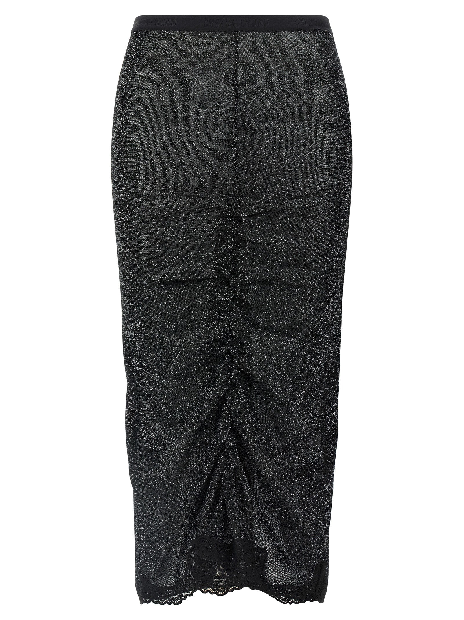 Valentino Garavani Women's Lurex Knit Skirt