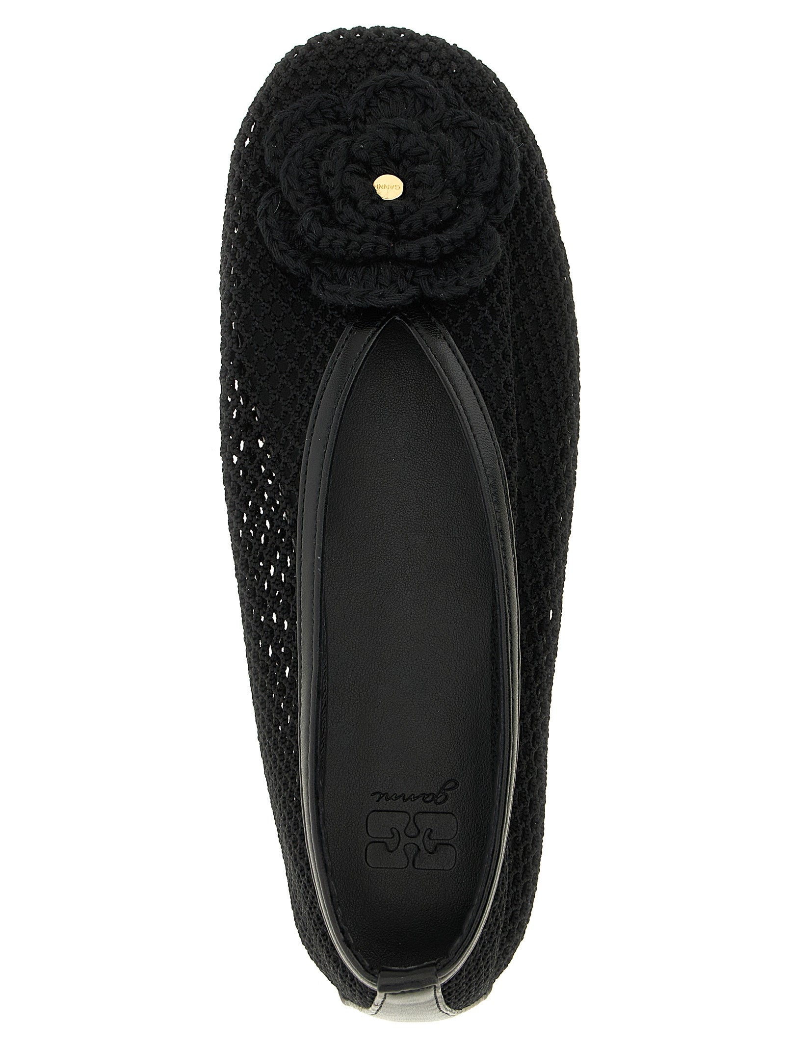 Ganni Women's Jenny Ballet Flats