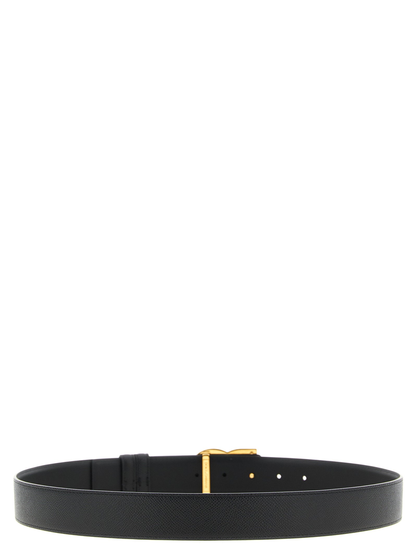 Dolce & Gabbana Men's Reversible ‘Dg’ Cross Belt