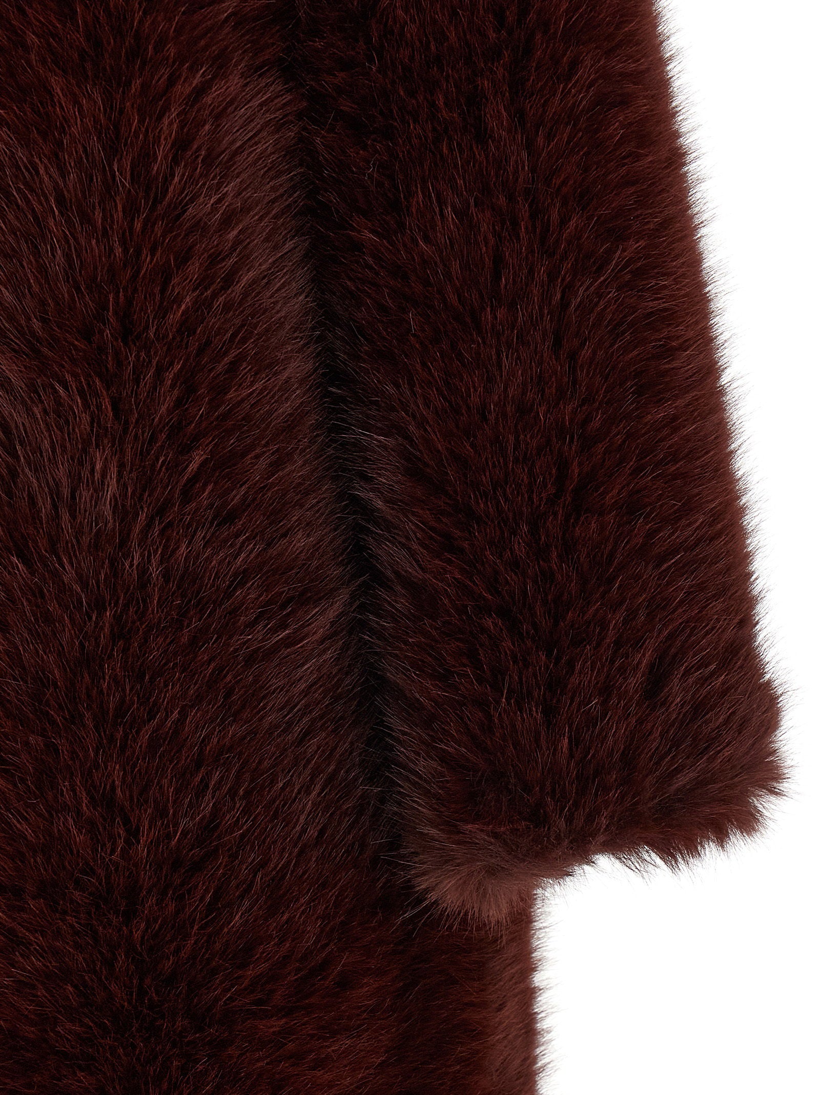 B&B Couture Women's Biscuit Eco Fur