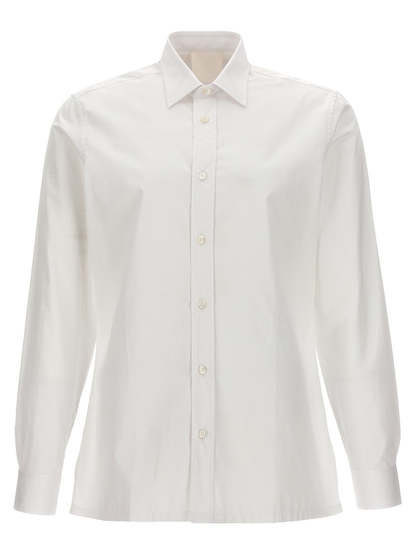 Givenchy Men's Logo Embroidery Shirt