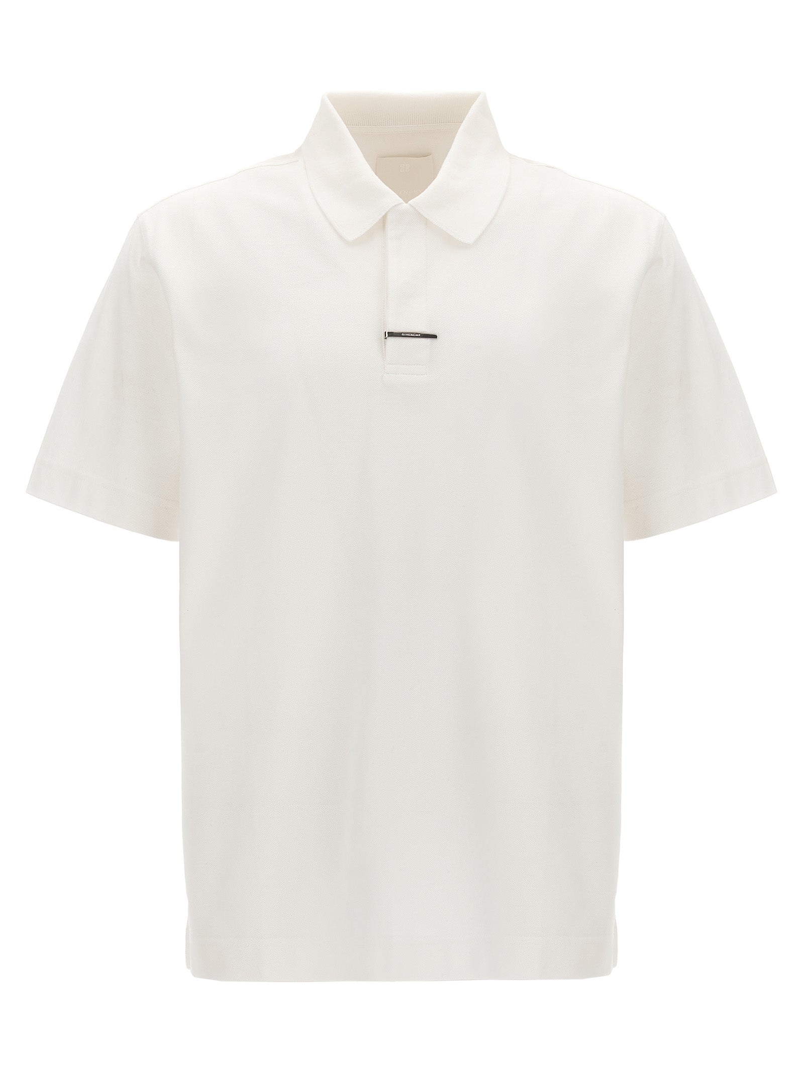 Givenchy Men's Metal Clip Polo Shirt