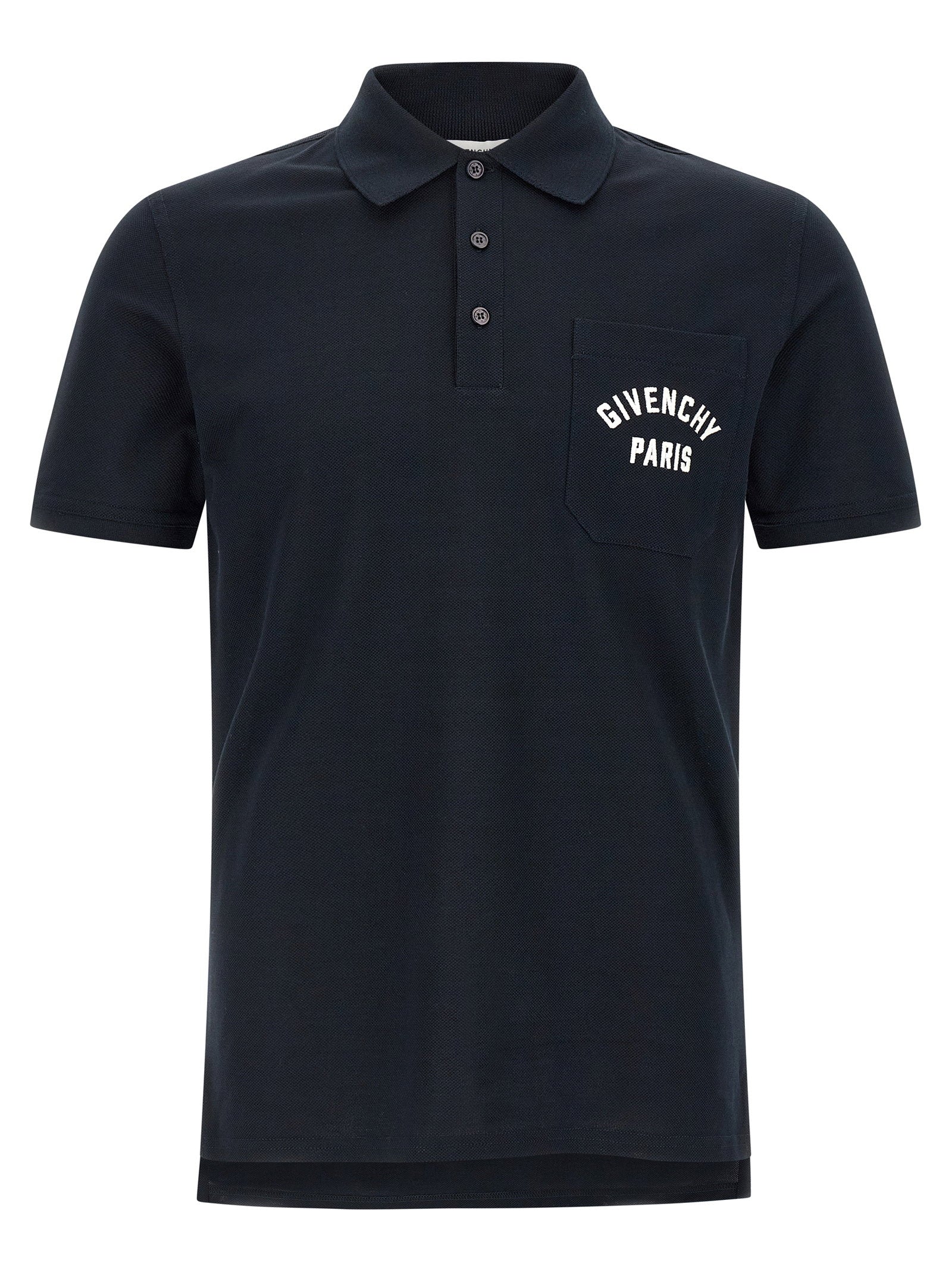 Givenchy Men's Pocket Embroidery Polo Shirt