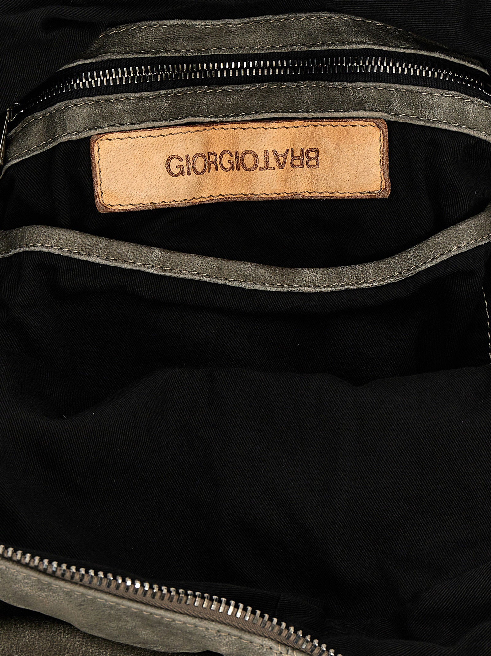 Giorgio Brato Men's Leather Backpack