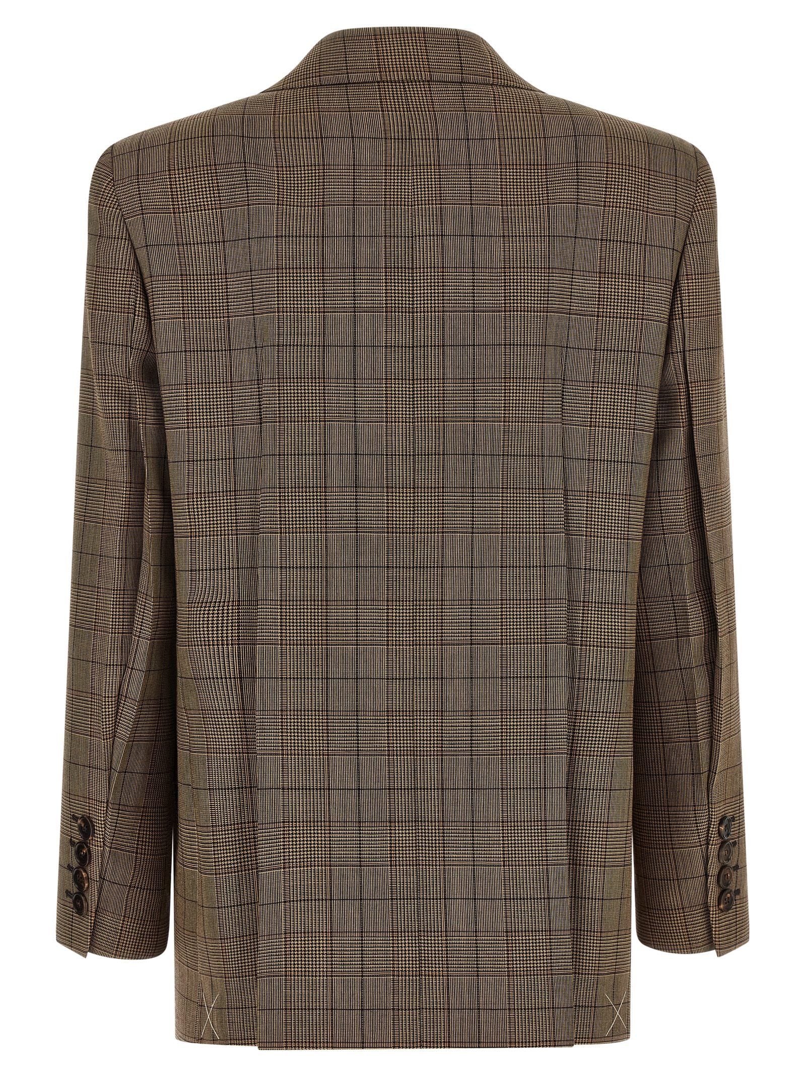 Chloé Women's Check Double-Breasted Blazer