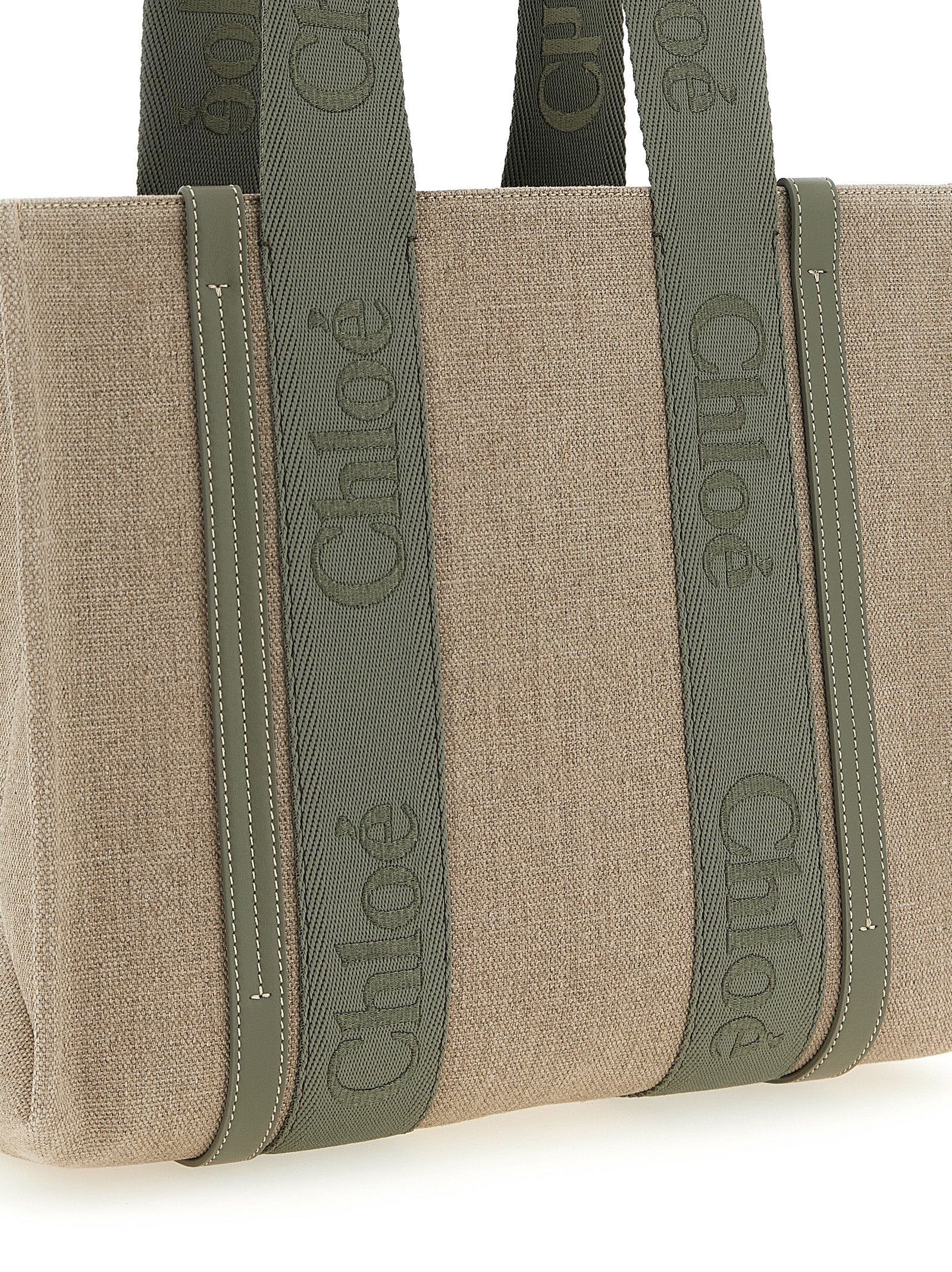 Chloé Women's Medium Woody Shopping Bag