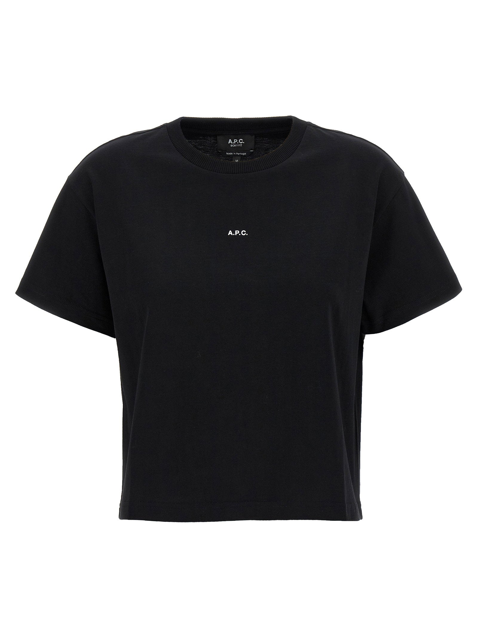 A.P.C. Women's Boxy Micro Logo T-Shirt