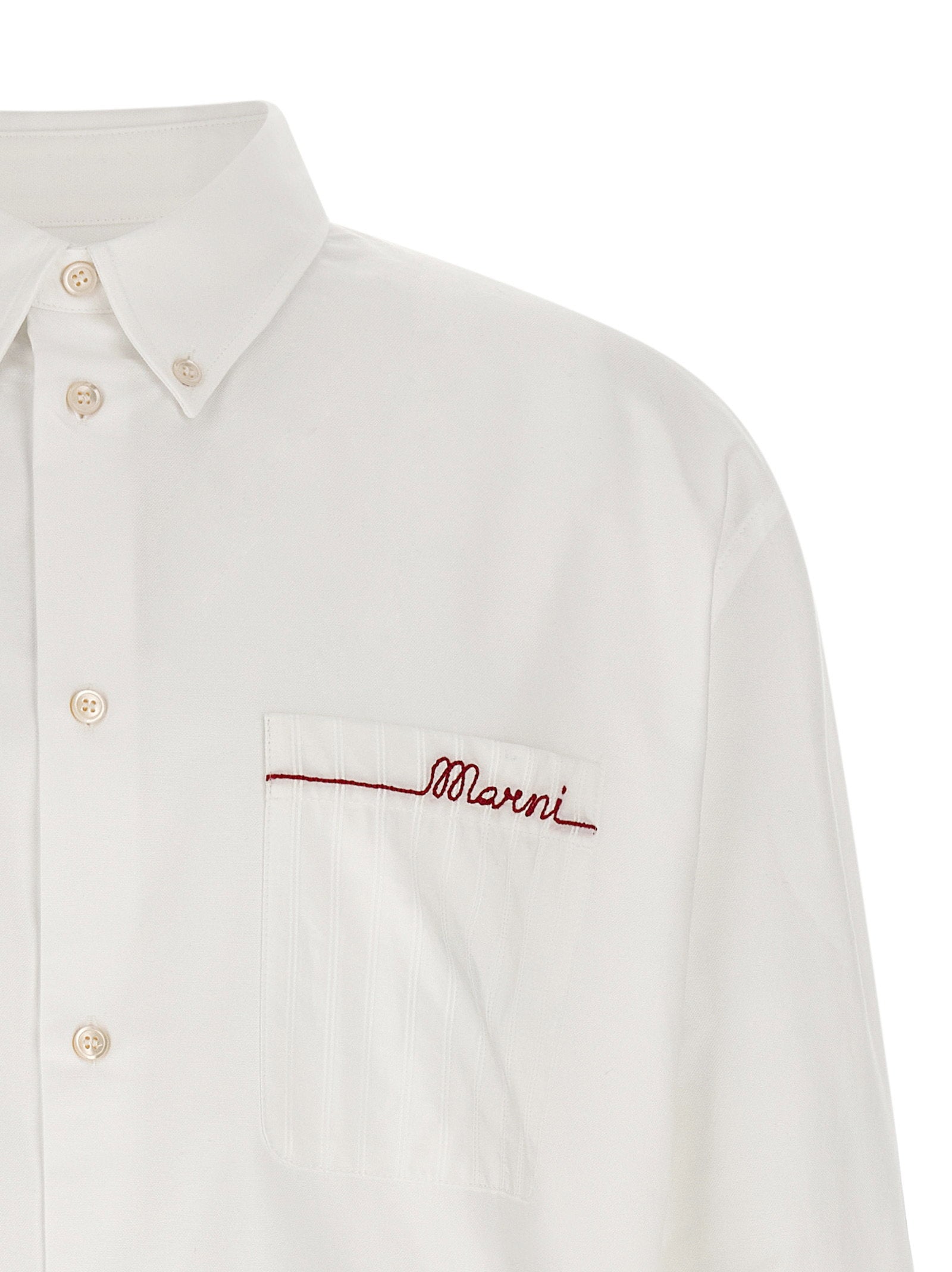 Marni Men's Embroidery Shirt