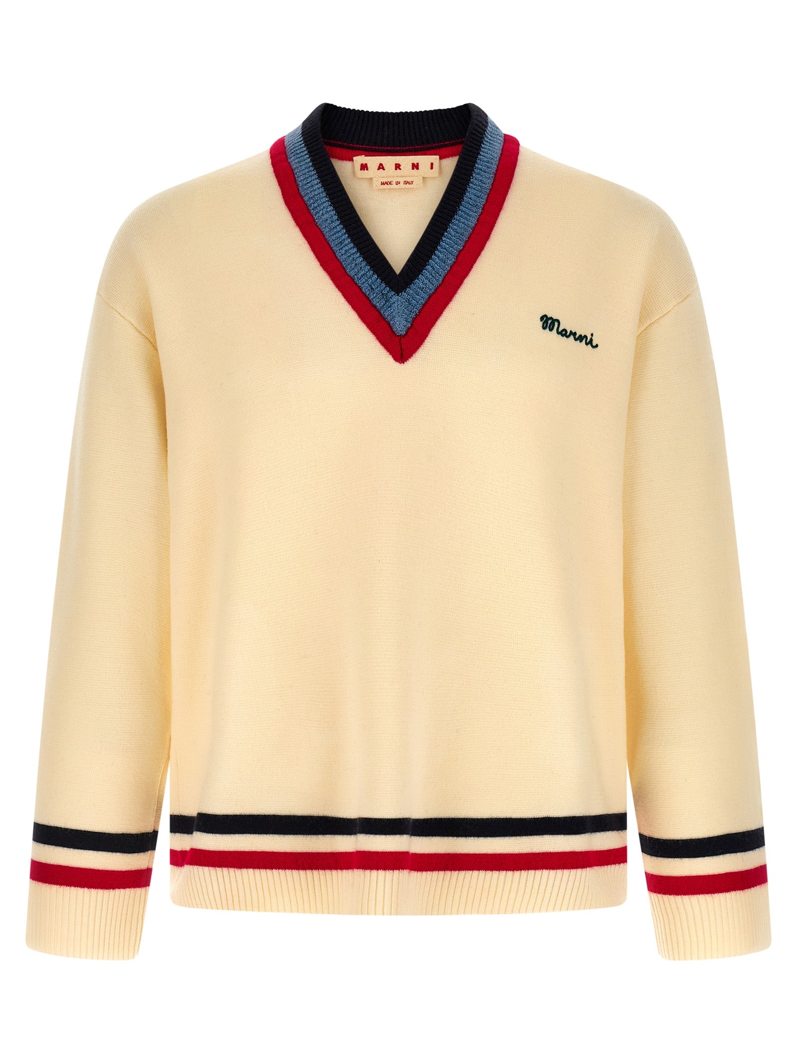 Marni Men's Logo Embroidery Sweater
