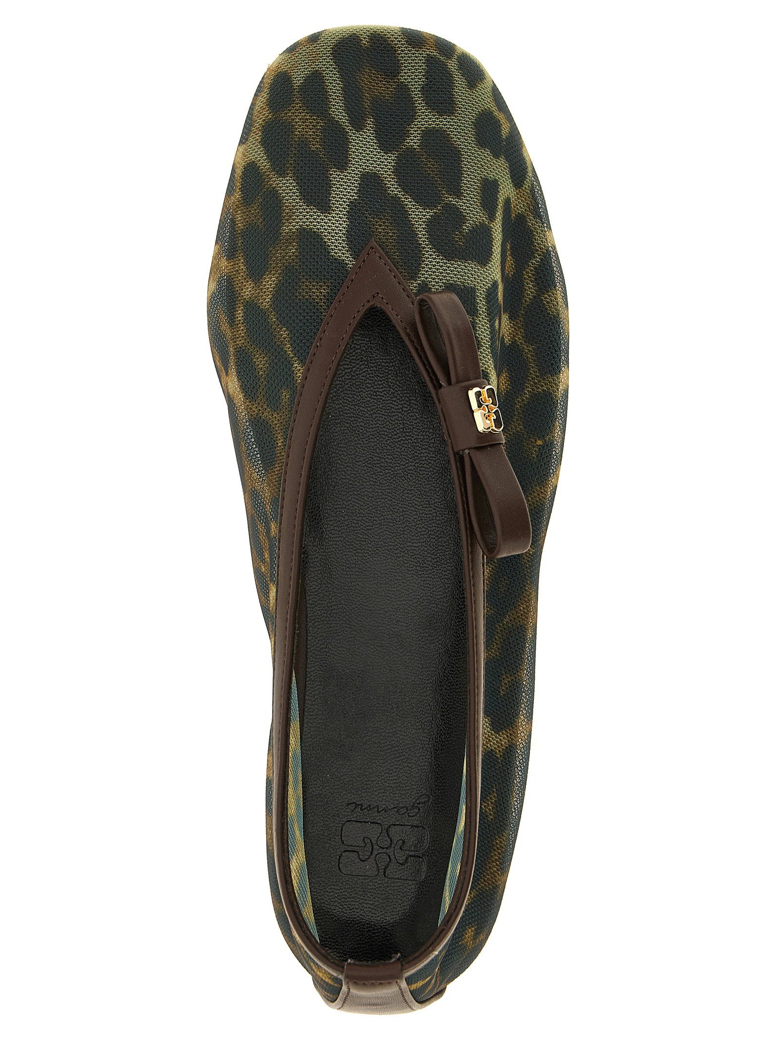 Ganni Women's Jenny Ballet Flats