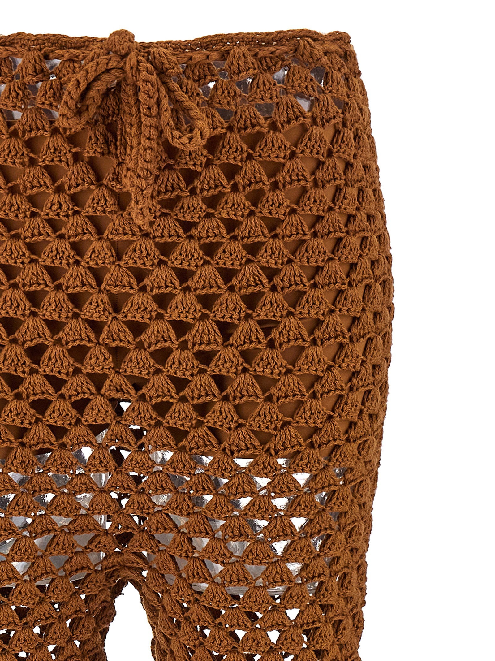 Ermanno Scervino Women's Crochet Pants