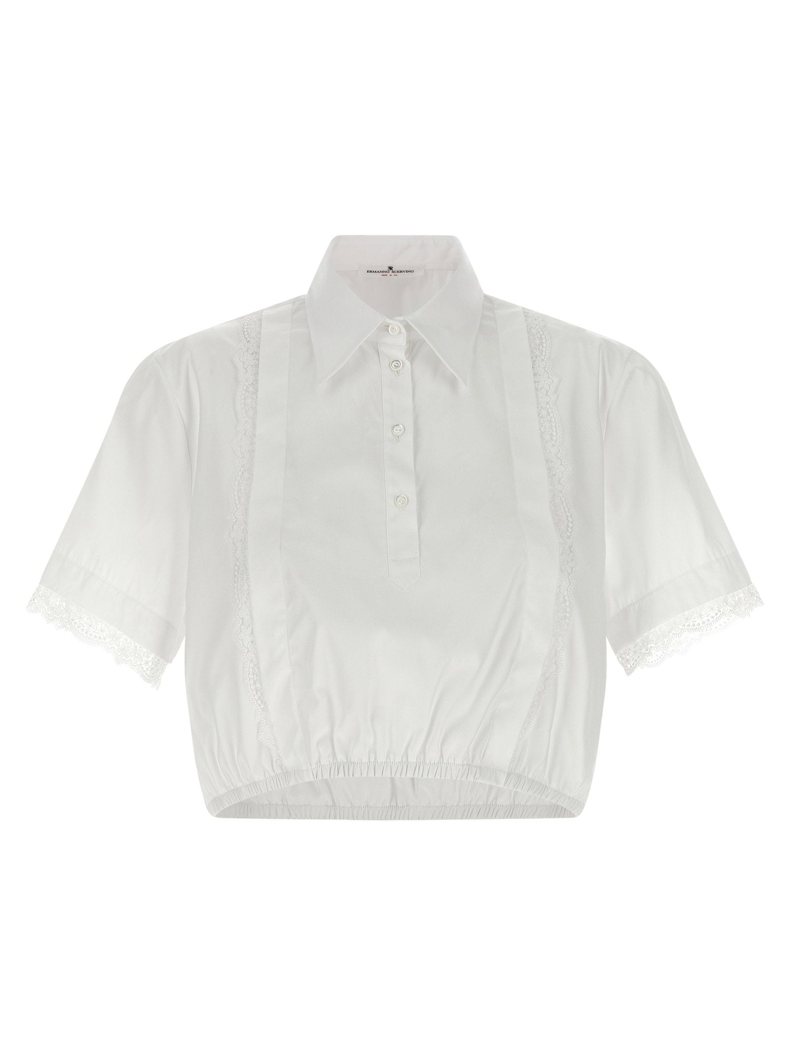 Ermanno Scervino Women's Lace Insert Shirt