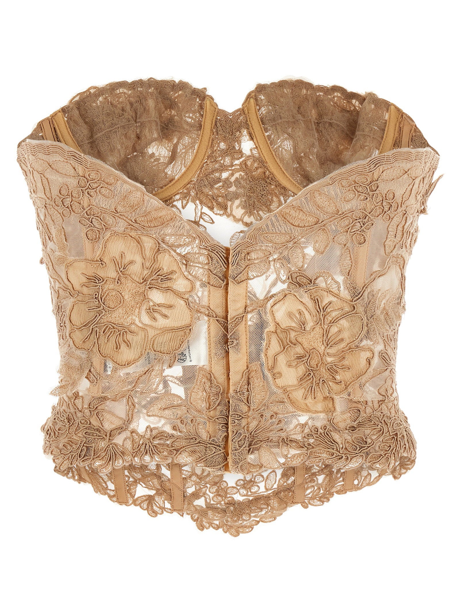 Ermanno Scervino Women's Lace Bustier Top