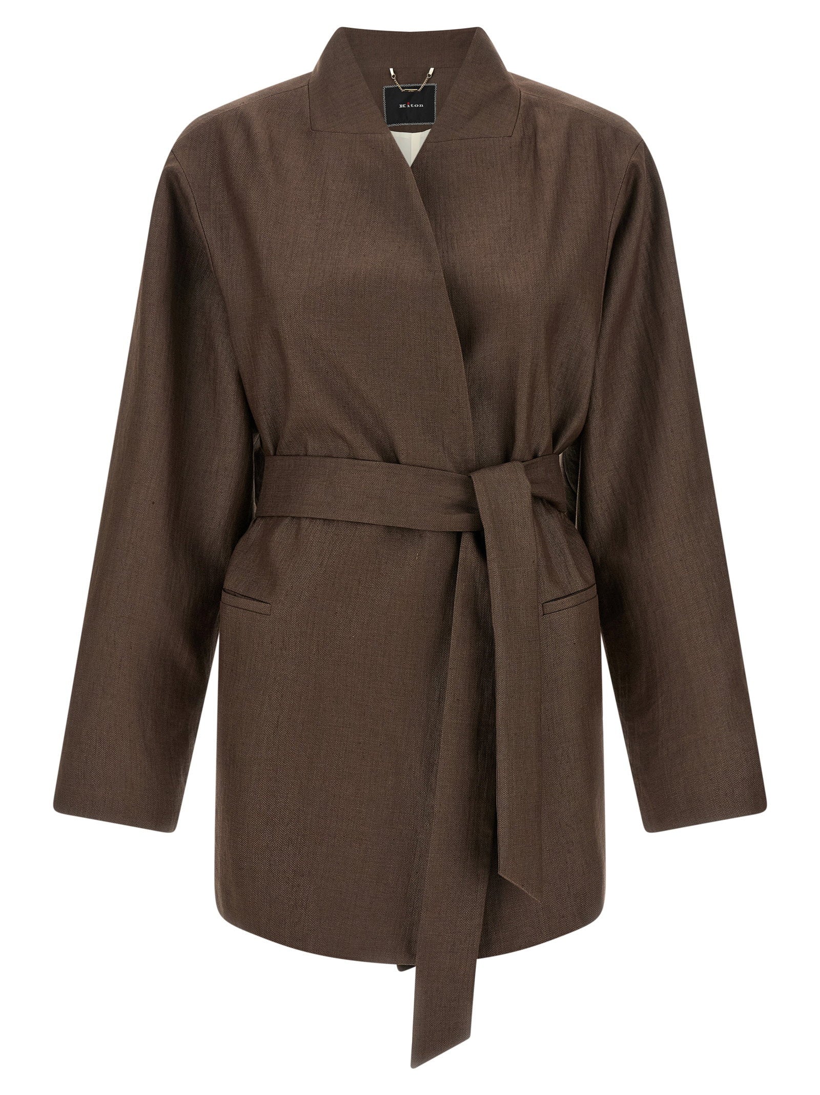 Kiton Women's Linen Blend Blazer