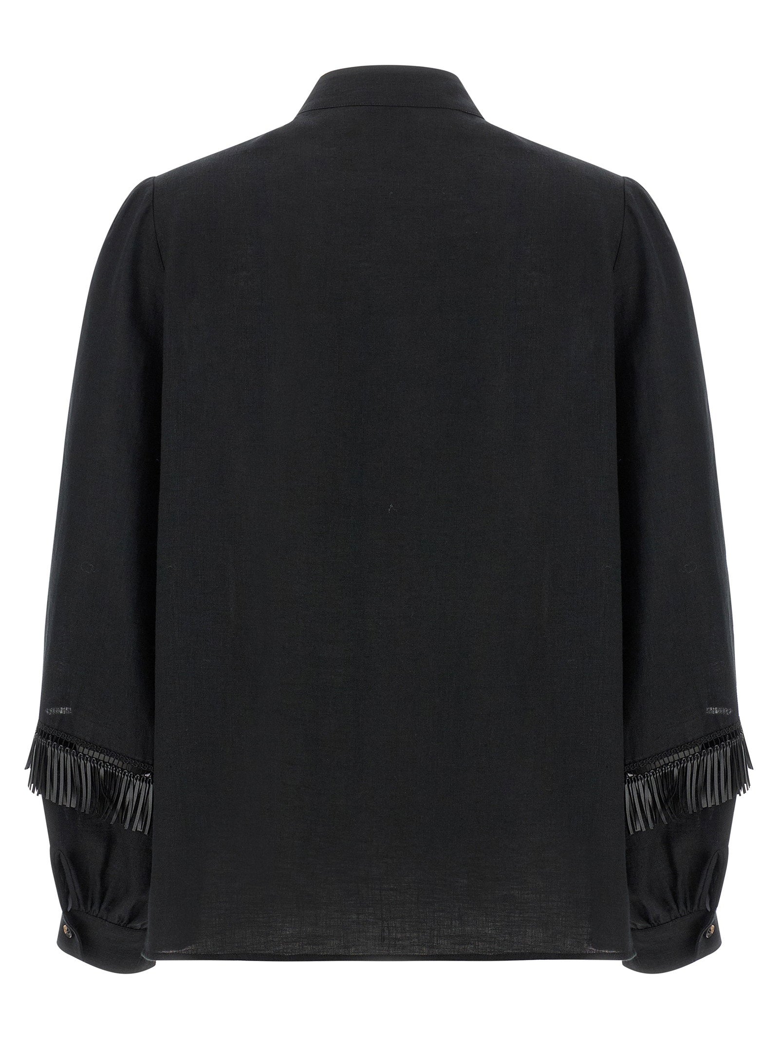 Kiton Women's Fringed Shirt