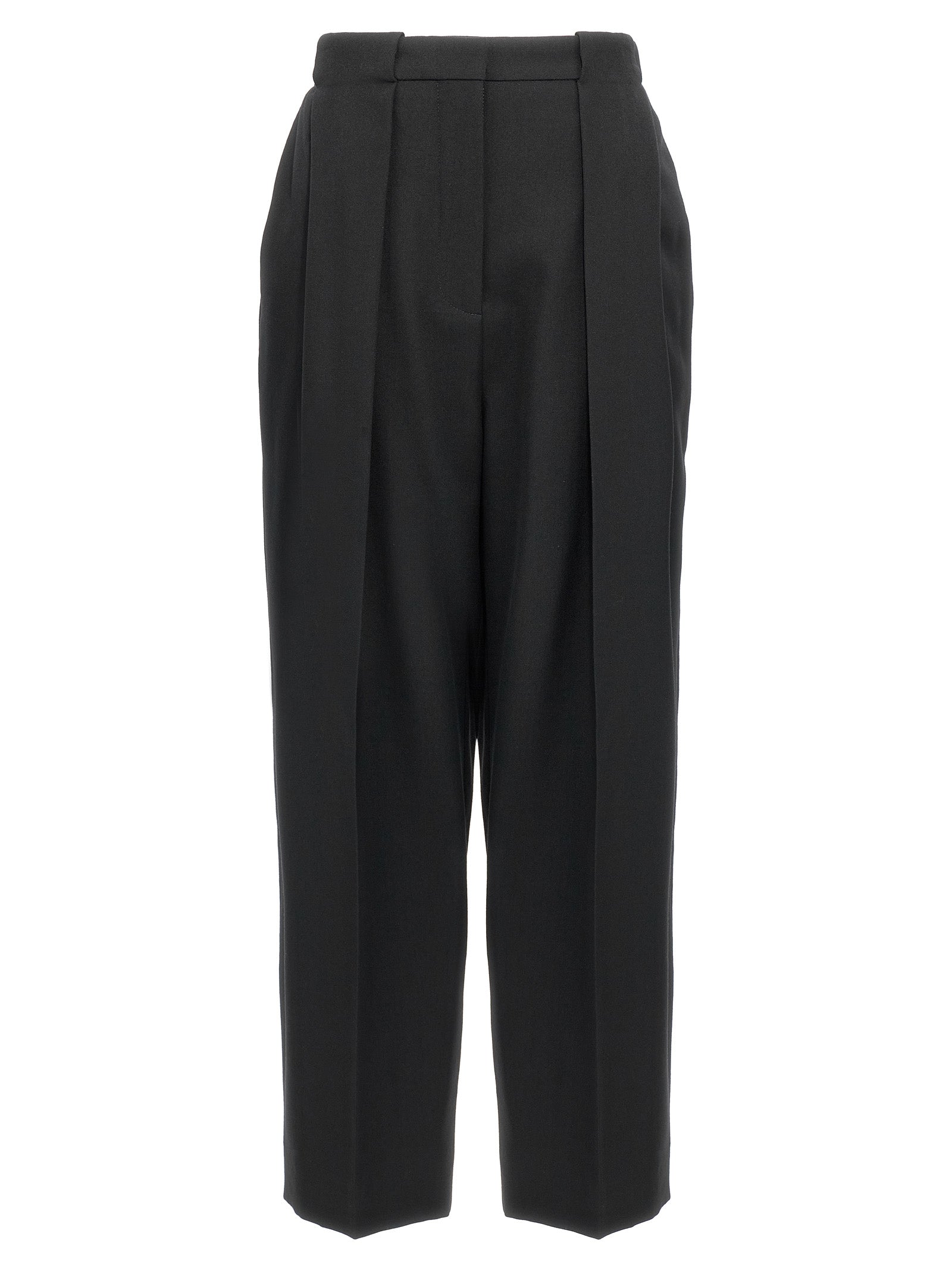 Balmain Women's Grain De Poudre Pants