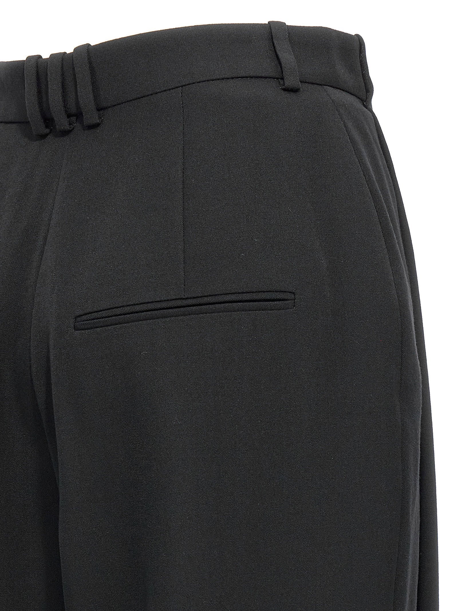 Balmain Women's Grain De Poudre Pants