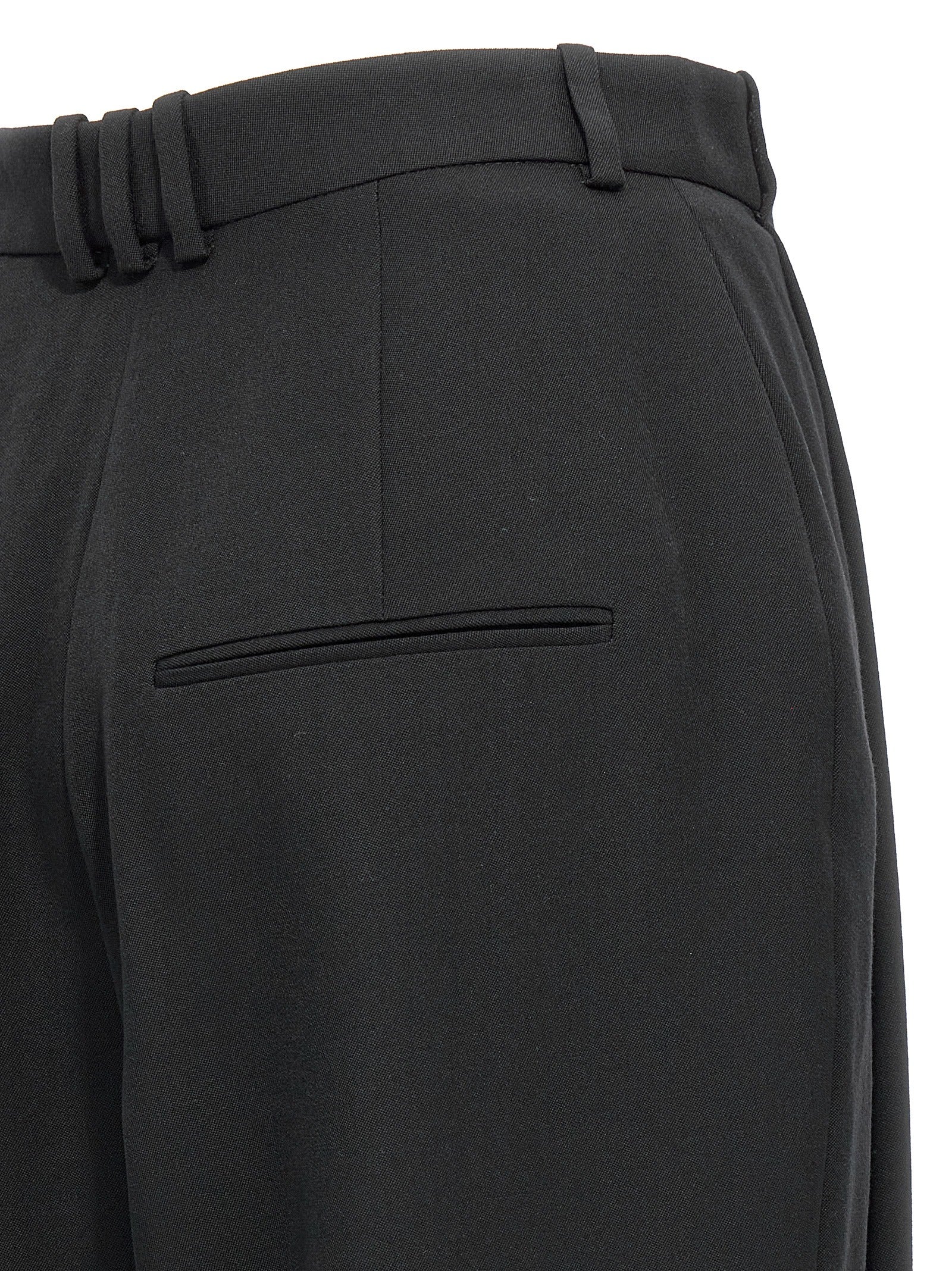 Balmain Women's Grain De Poudre Pants