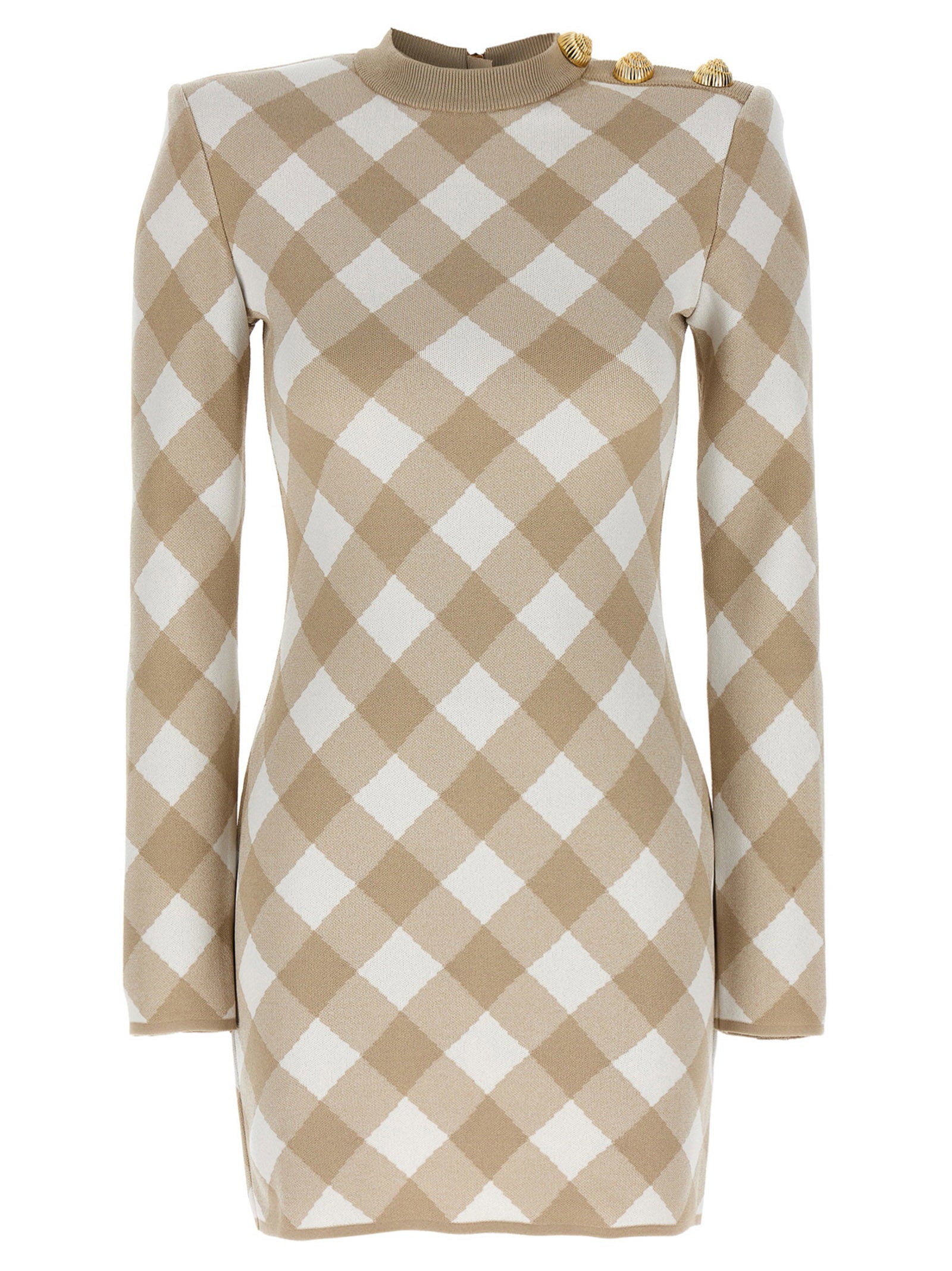 Balmain Women's Vichy Dress