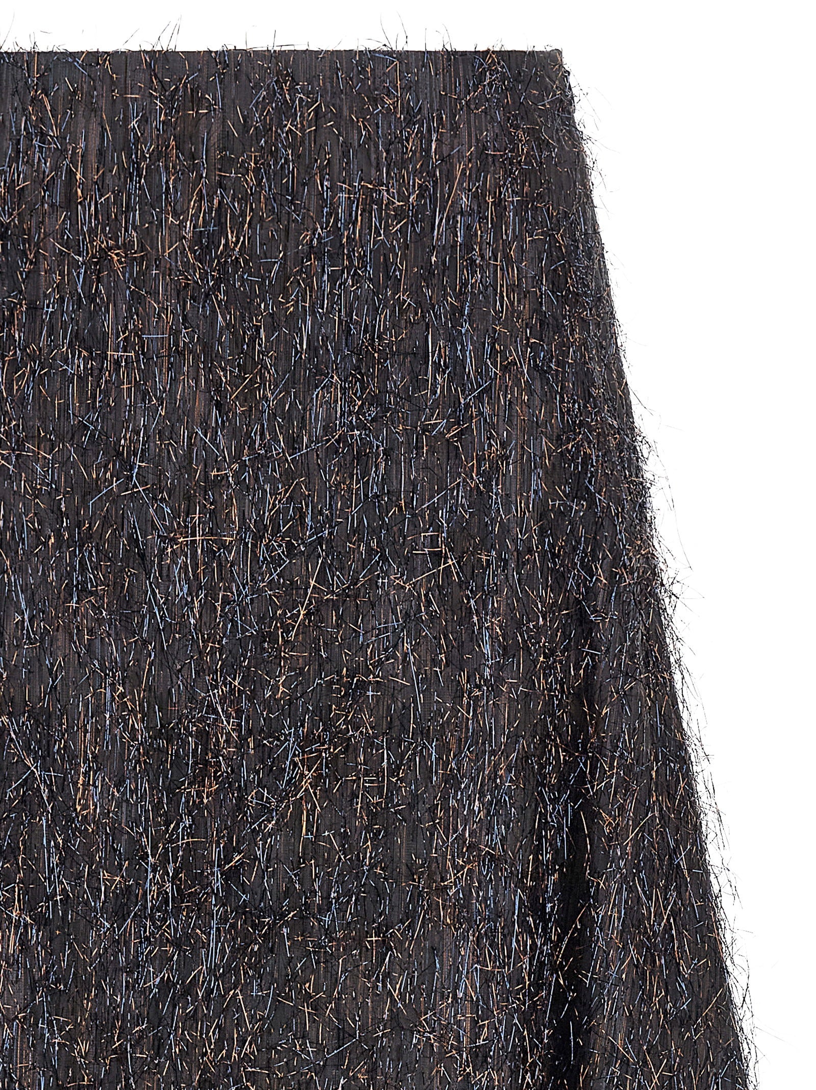 Peserico Women's Skirt With Metallic Fringes