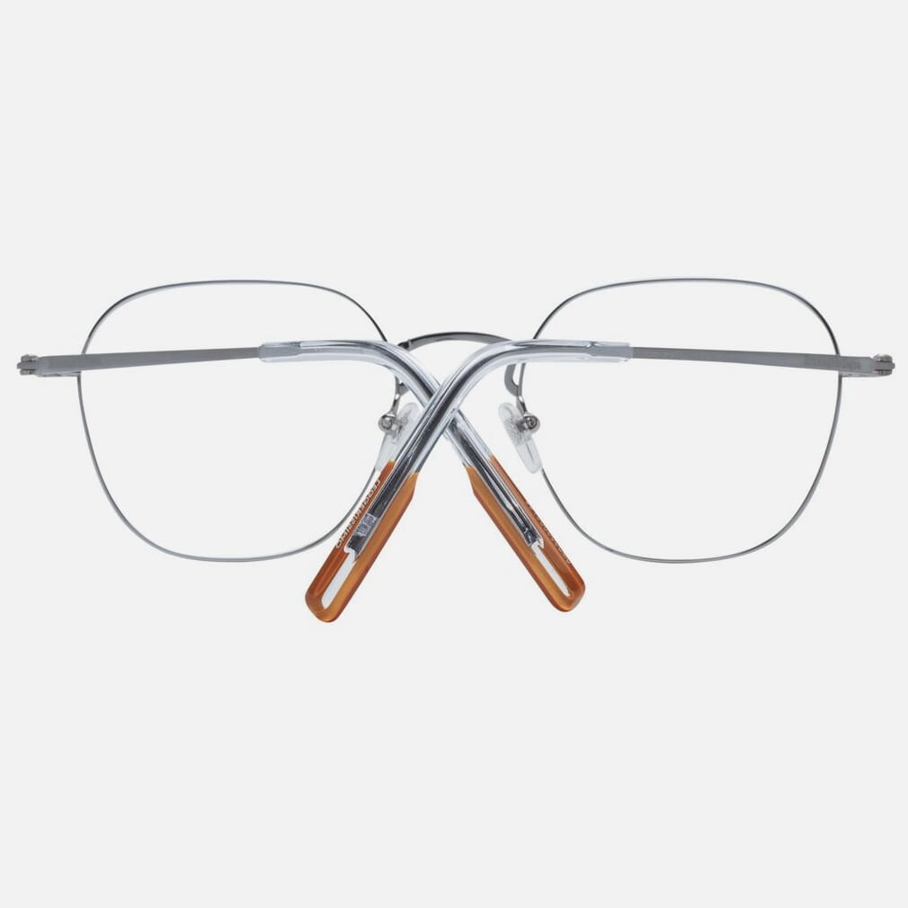 Ermenegildo Zegna Gray Titanium Glasses Men's (Frames)