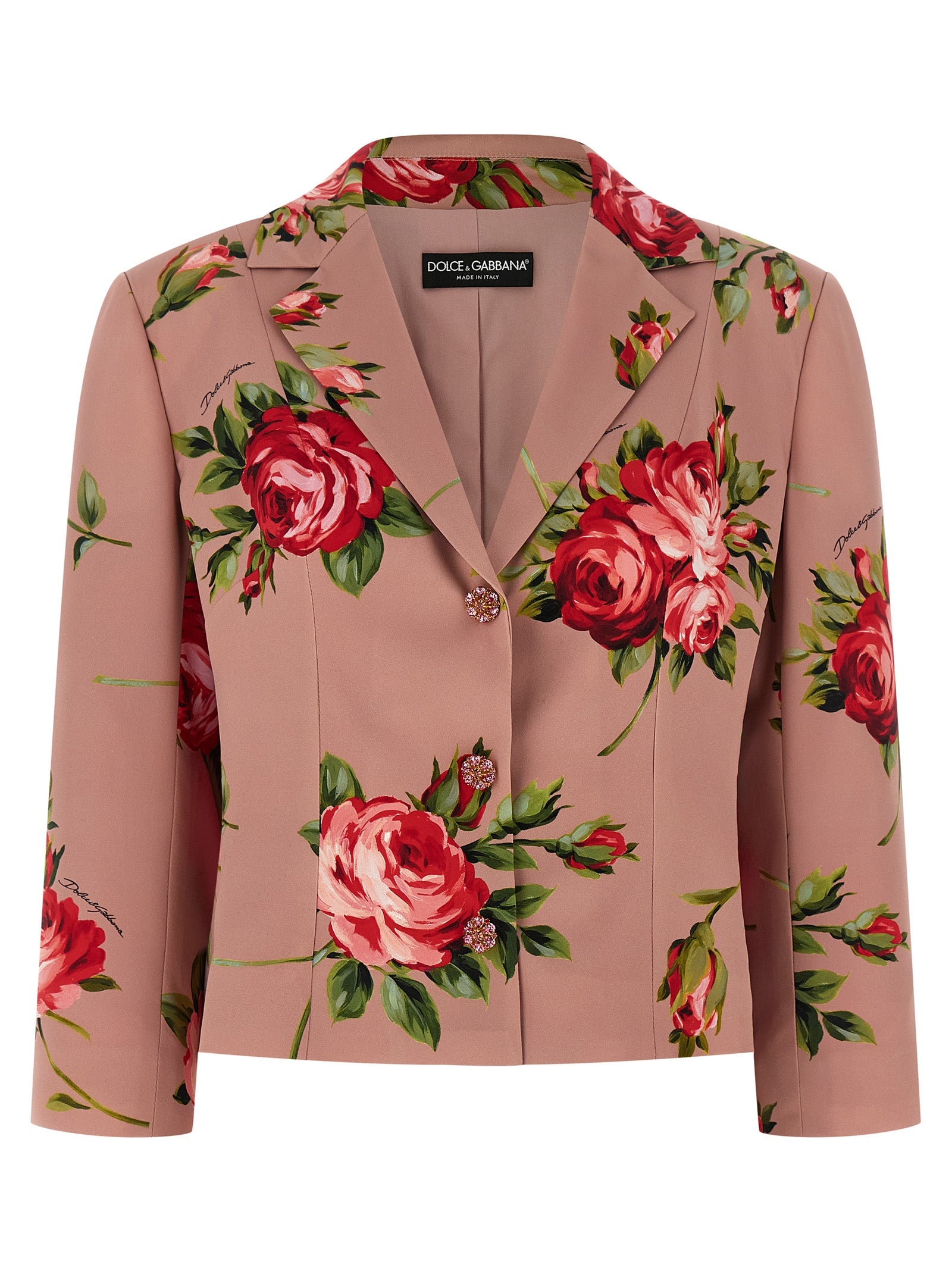 Dolce & Gabbana Women's Bouquet Rose Blazer
