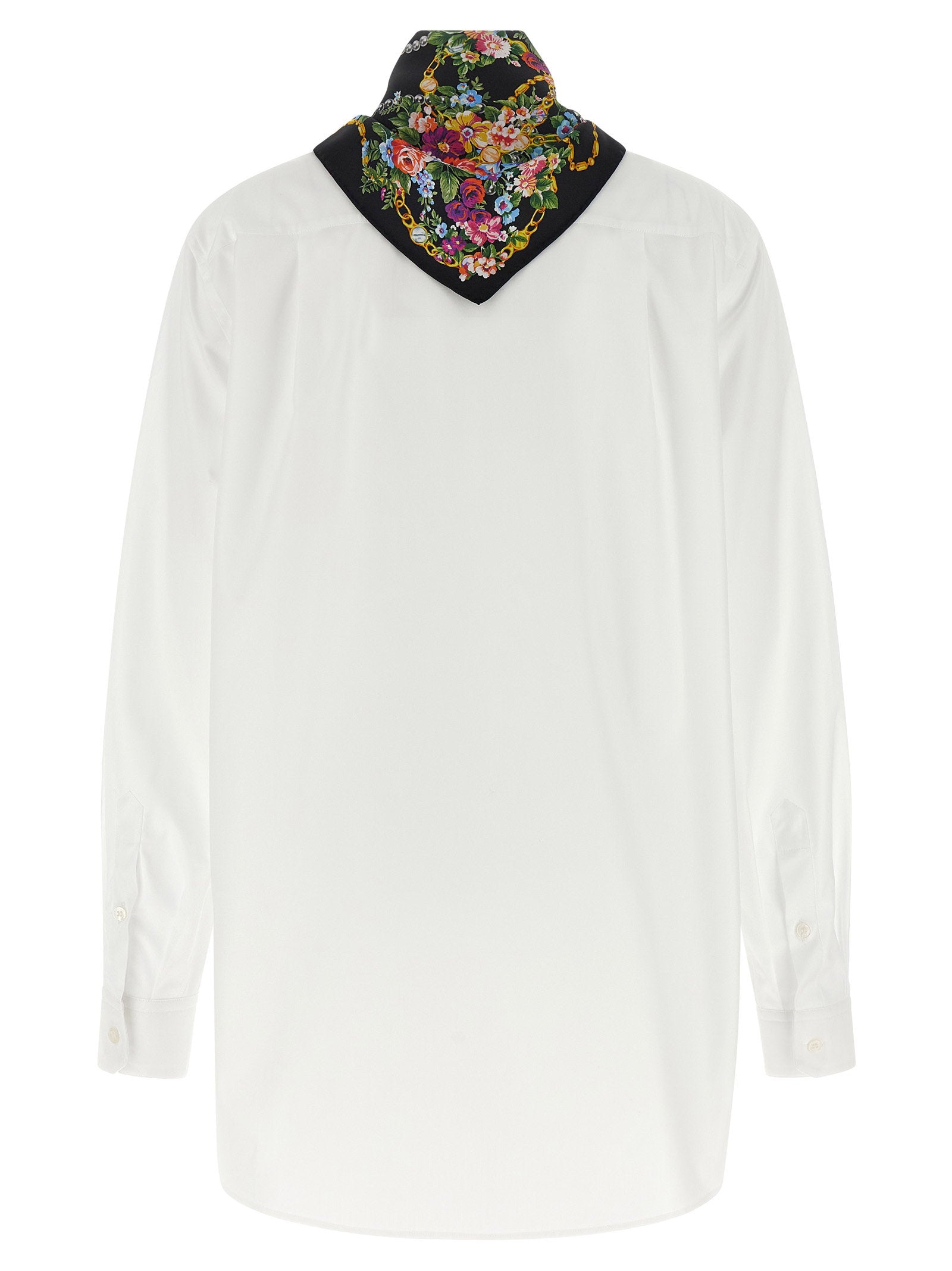 Dolce & Gabbana Women's Shirt With Scarf