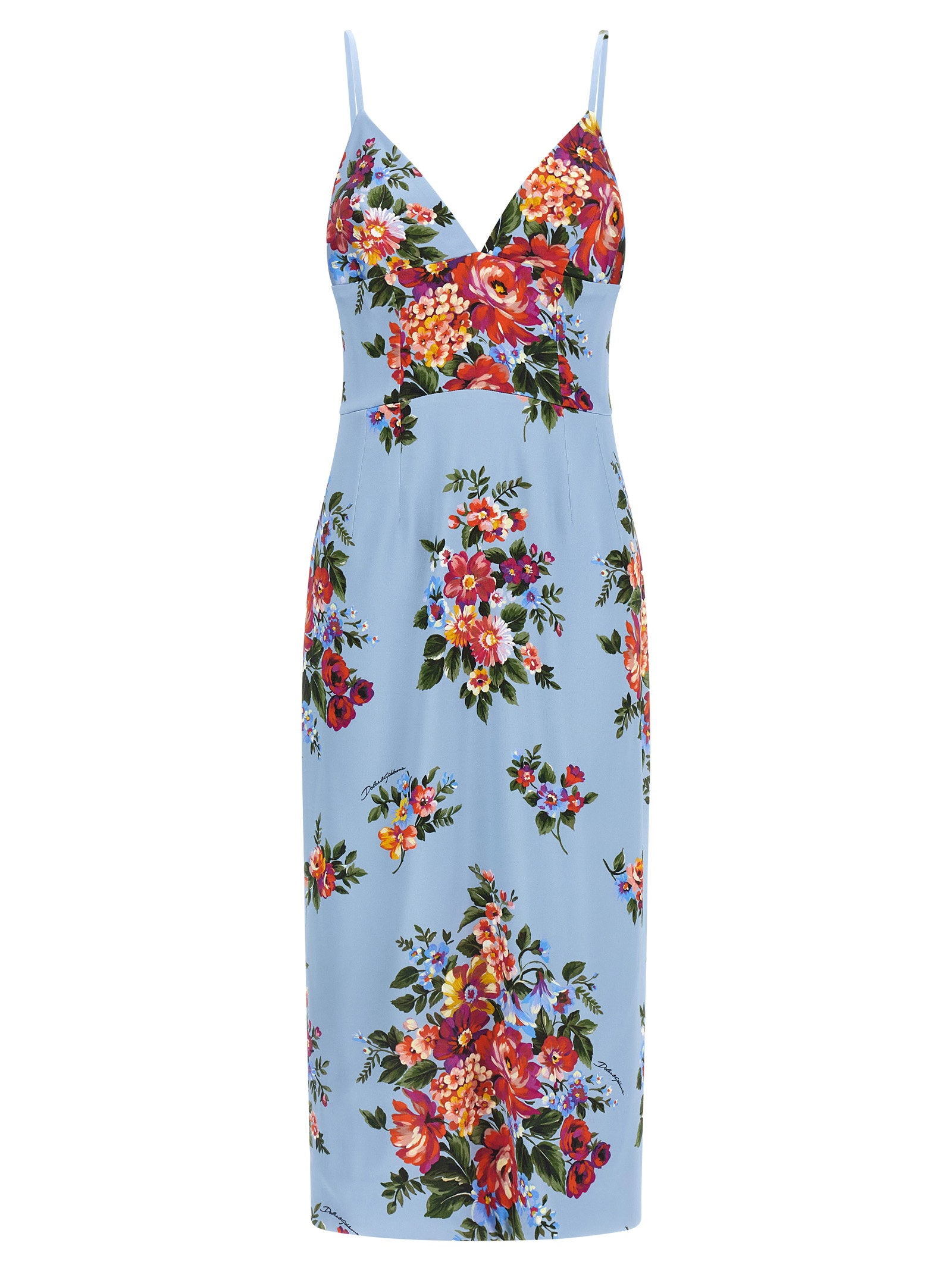 Dolce & Gabbana Women's Mazzo Di Fiori Print Dress