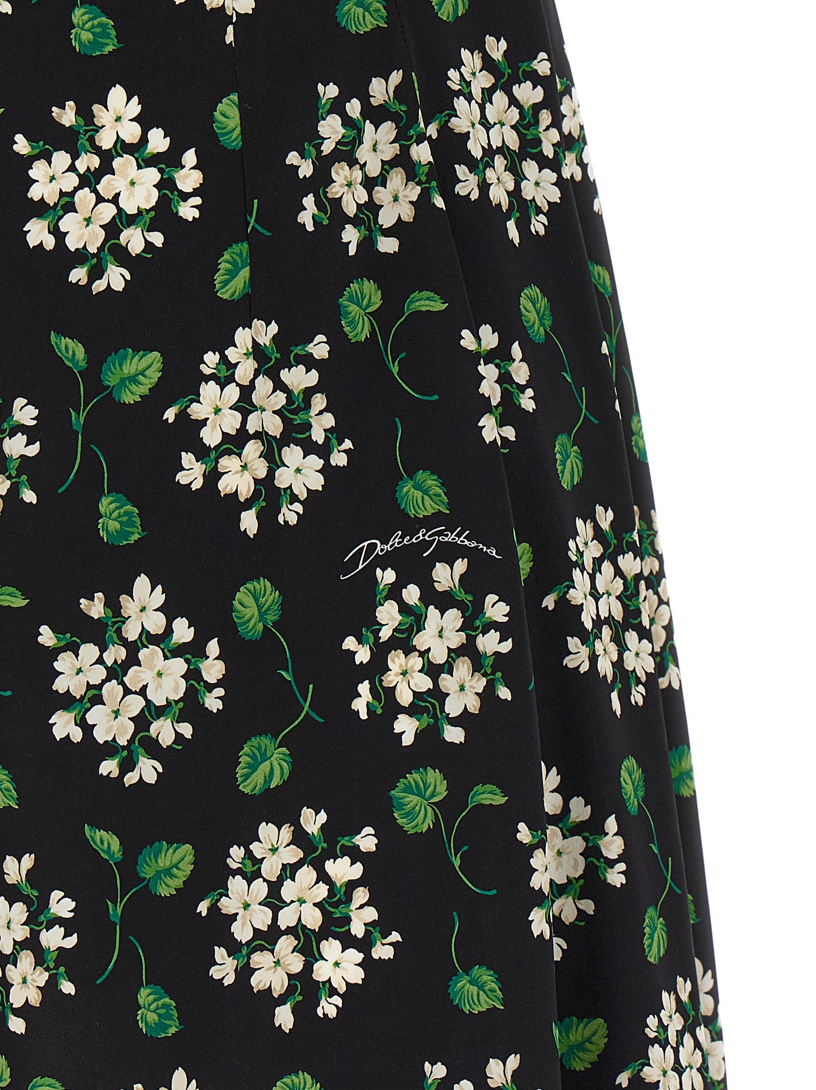 Dolce & Gabbana Women's Flower Print Dress