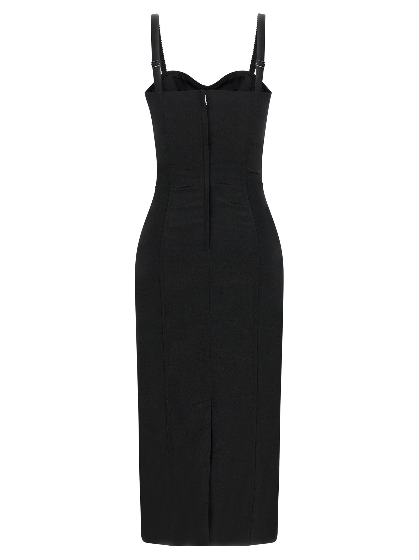 Dolce & Gabbana Women's Black Sicily Bra Corset Dress