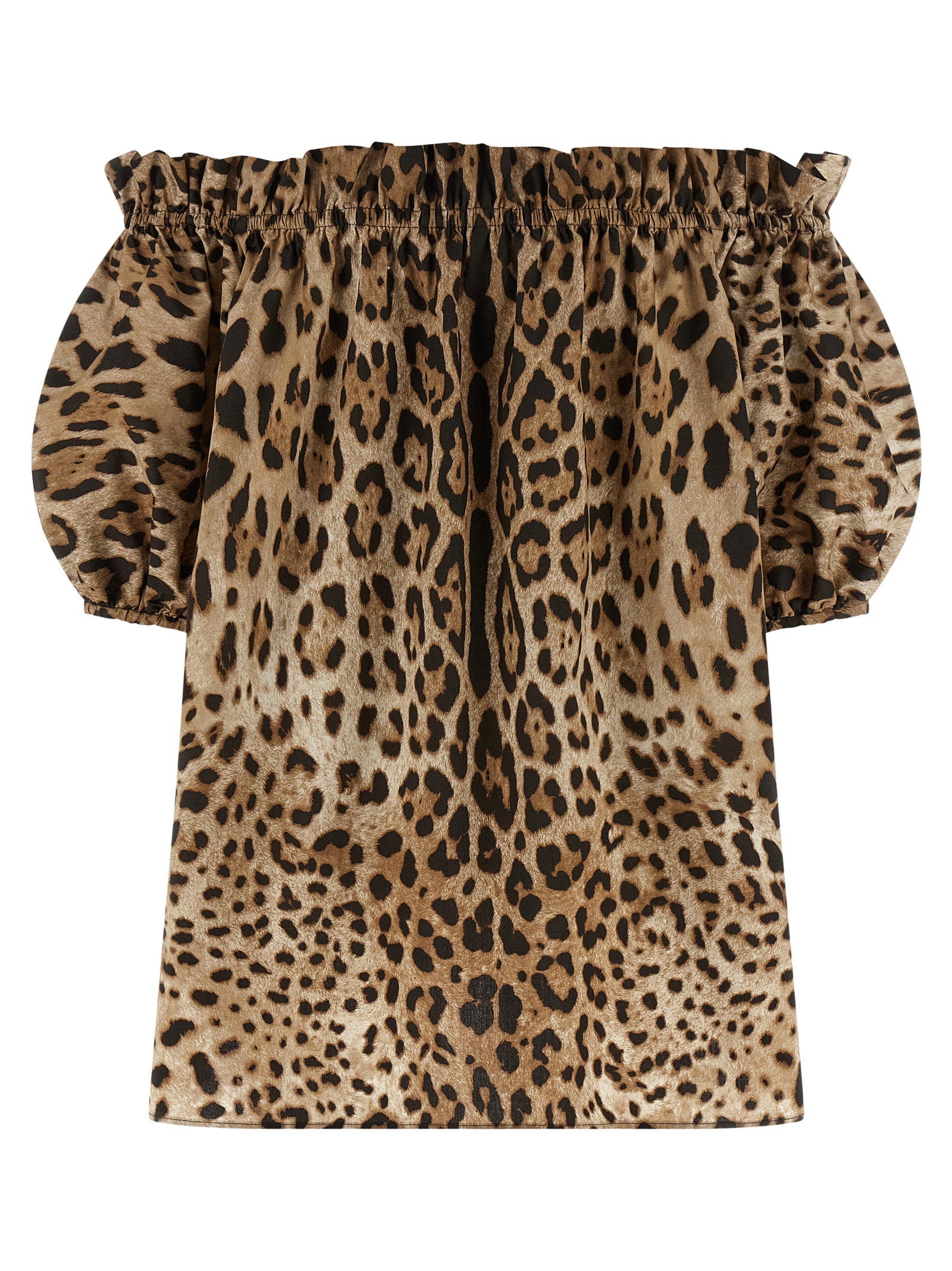 Dolce & Gabbana Women's Animal Print Cotton Top