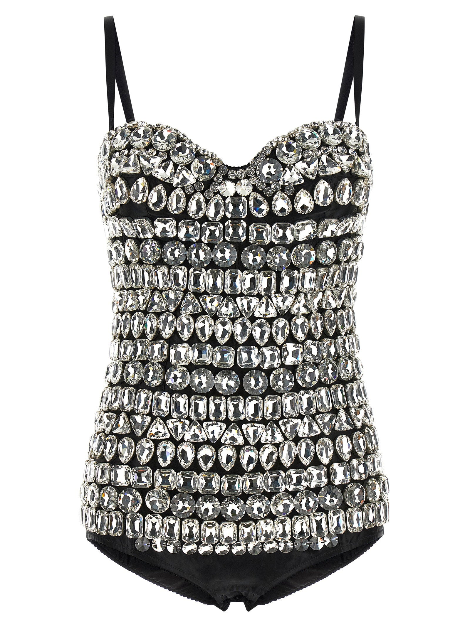 Dolce & Gabbana Women's Crystal Bodysuit