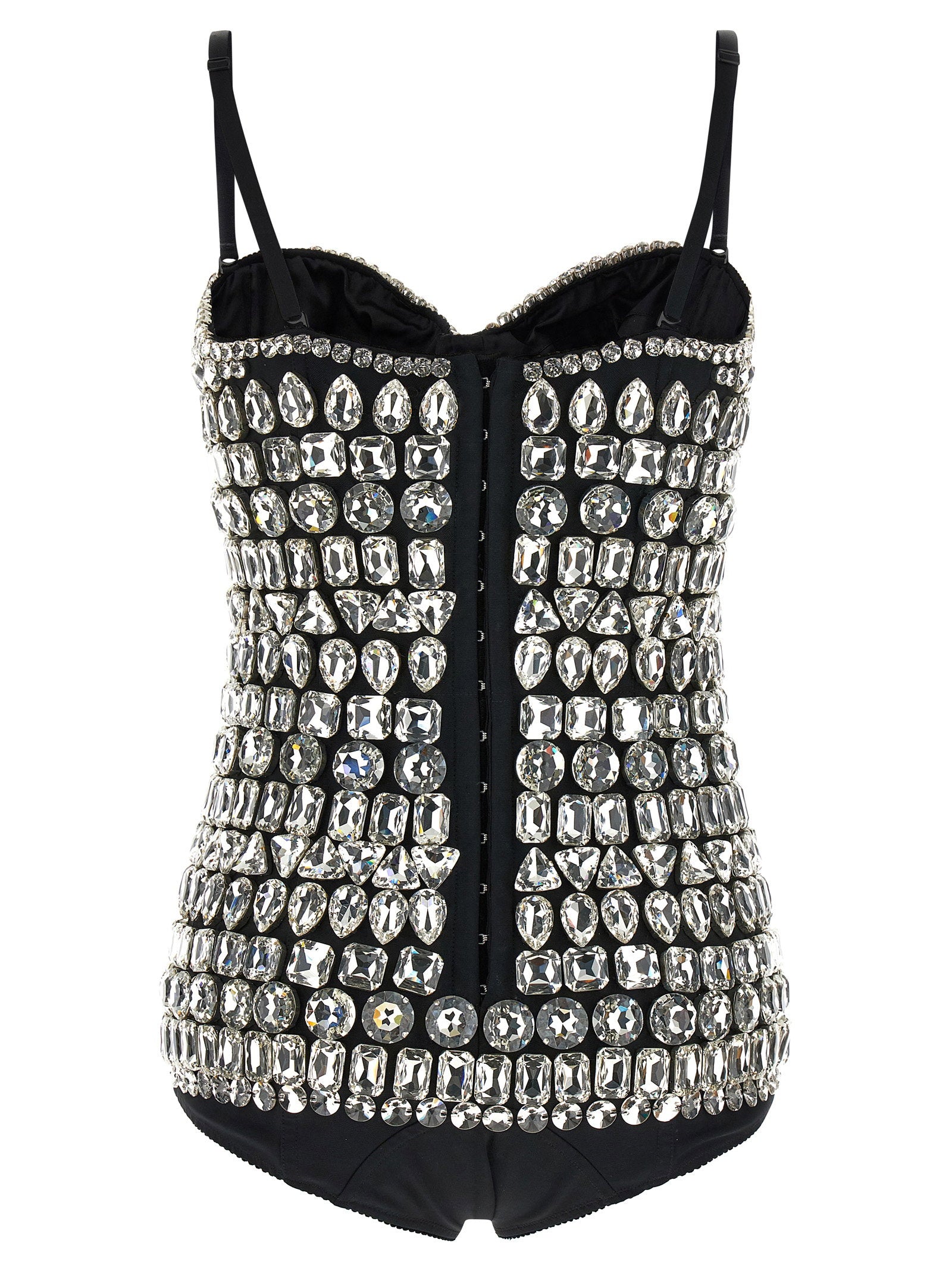 Dolce & Gabbana Women's Crystal Bodysuit