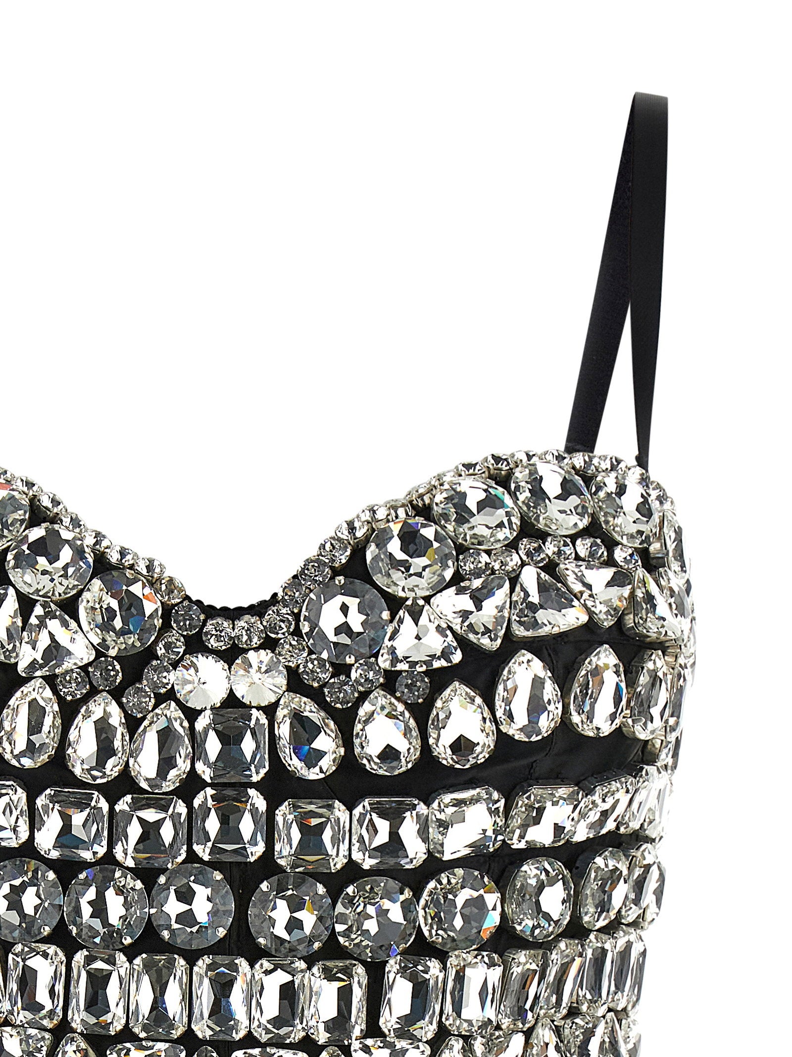 Dolce & Gabbana Women's Crystal Bodysuit