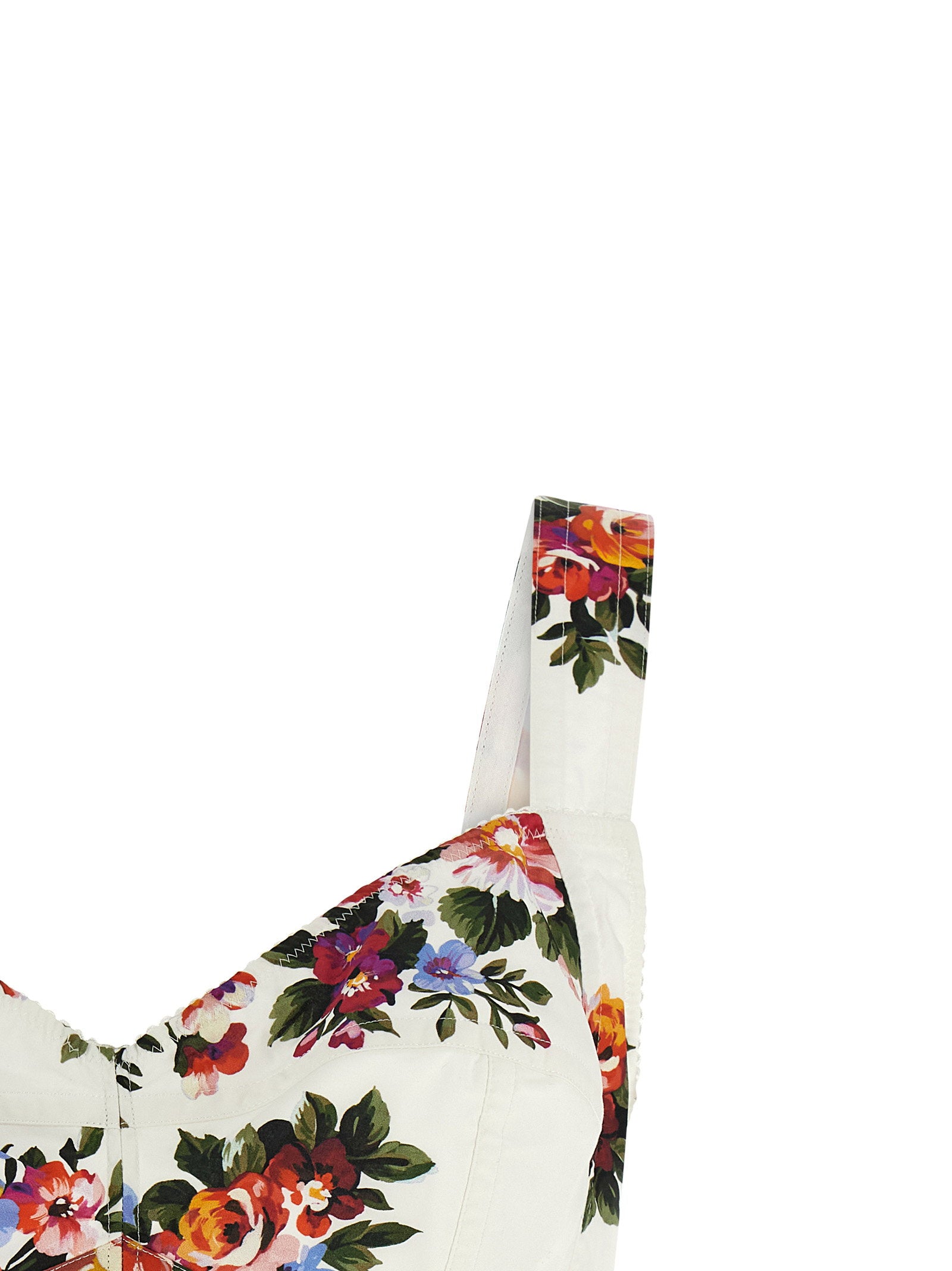 Dolce & Gabbana Women's Mazzo Di Fiori Print Top