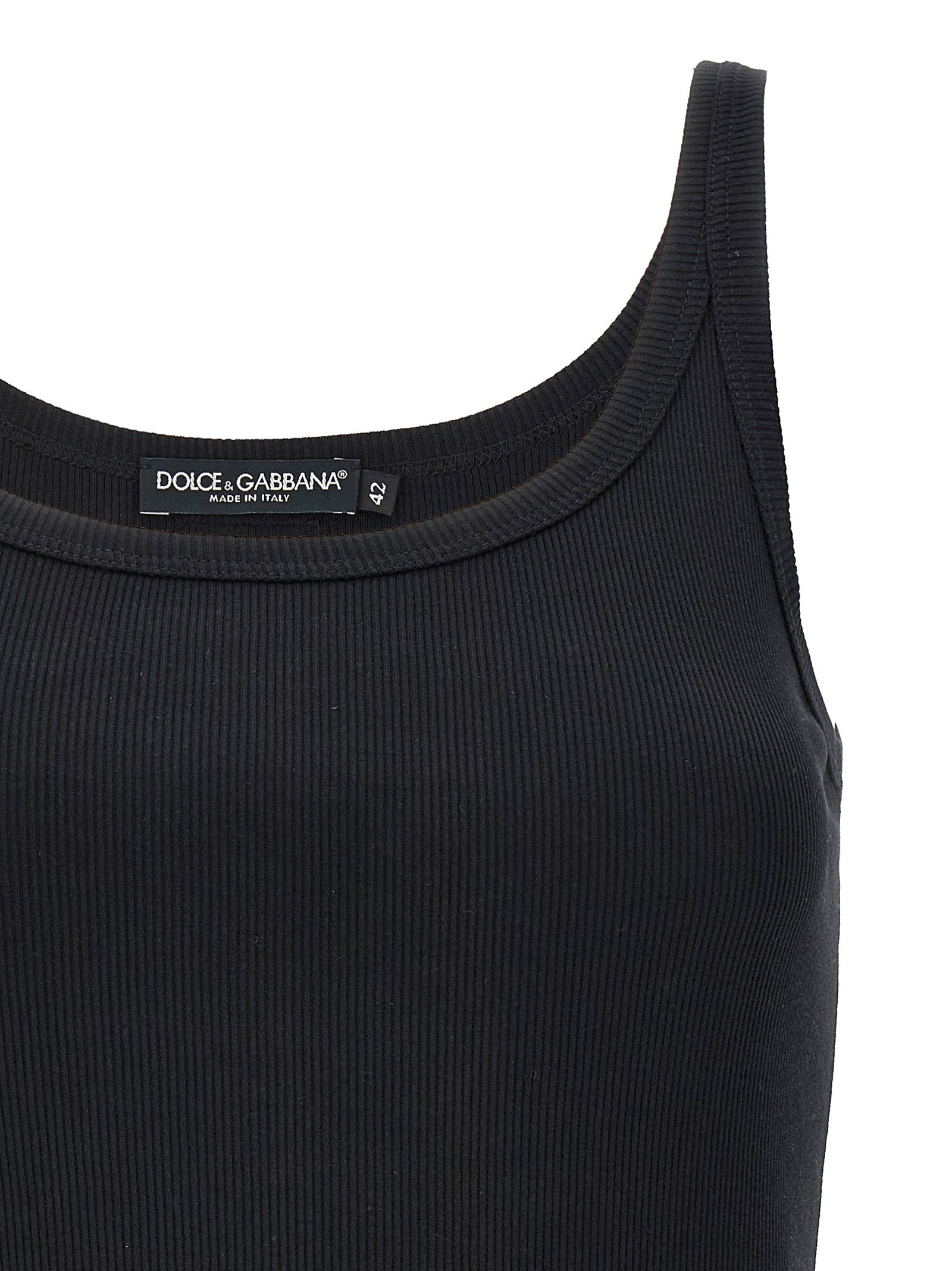 Dolce & Gabbana Women's Ribbed Tank Top