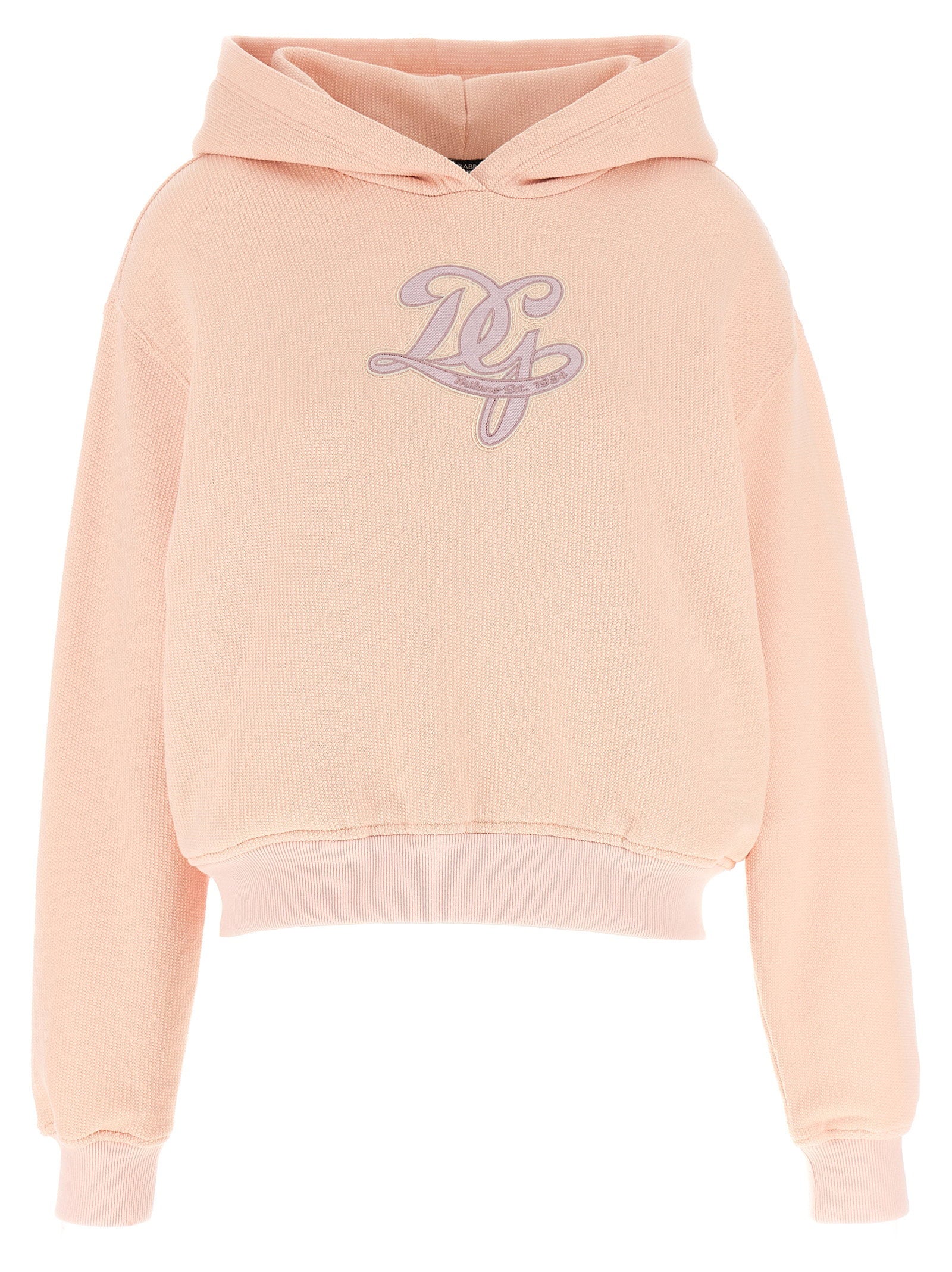 Dolce & Gabbana Women's Logo Embroidery Hoodie